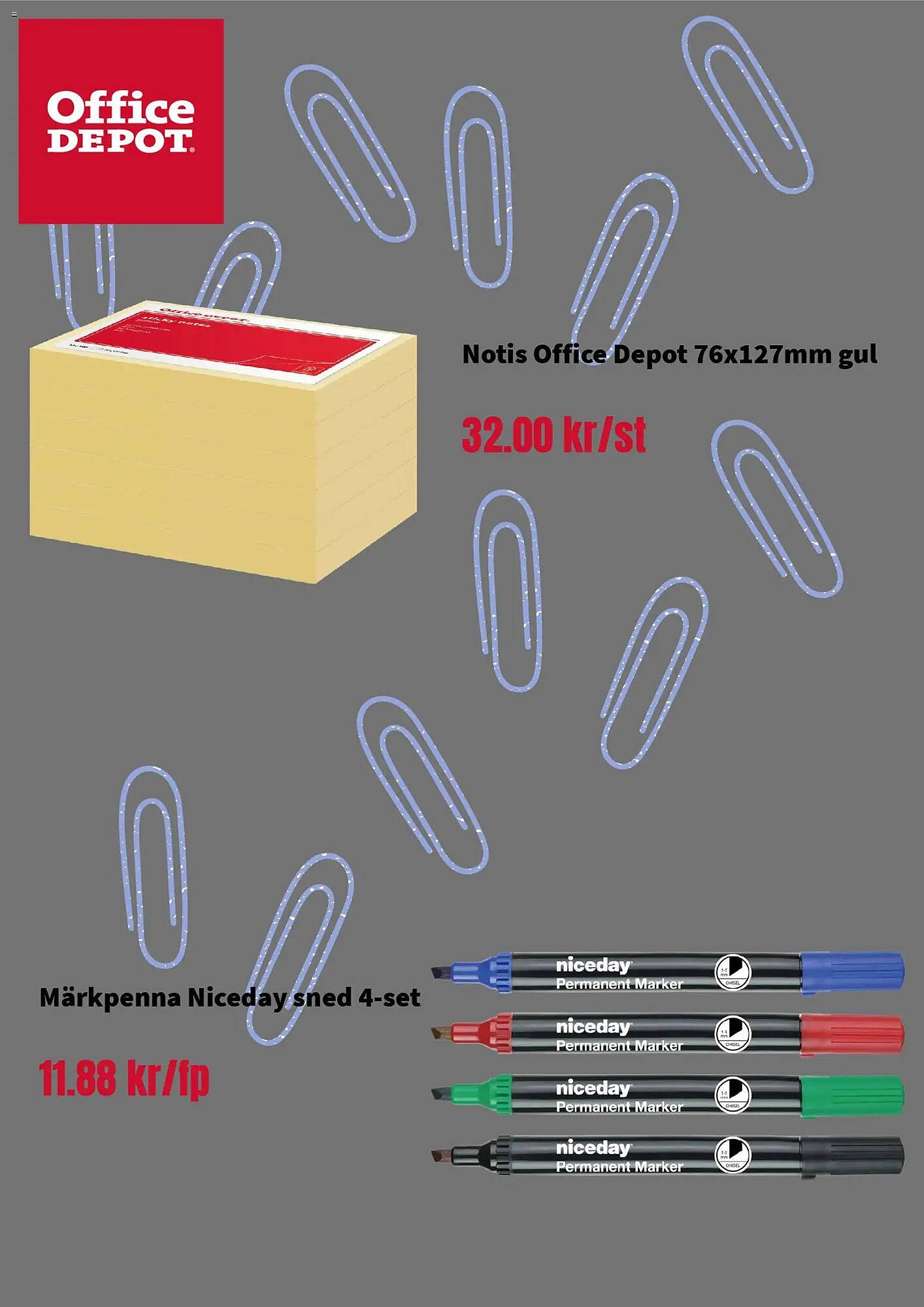 Office Depot reklamblad