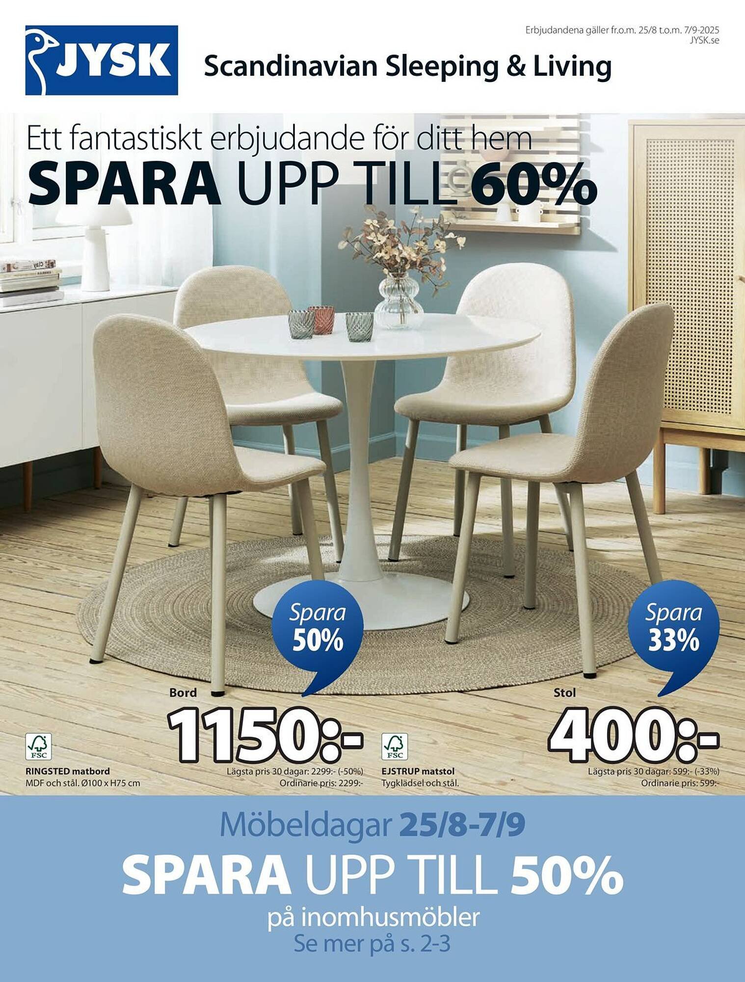 JYSK reklamblad (2025-09-09 - 2025-09-15)