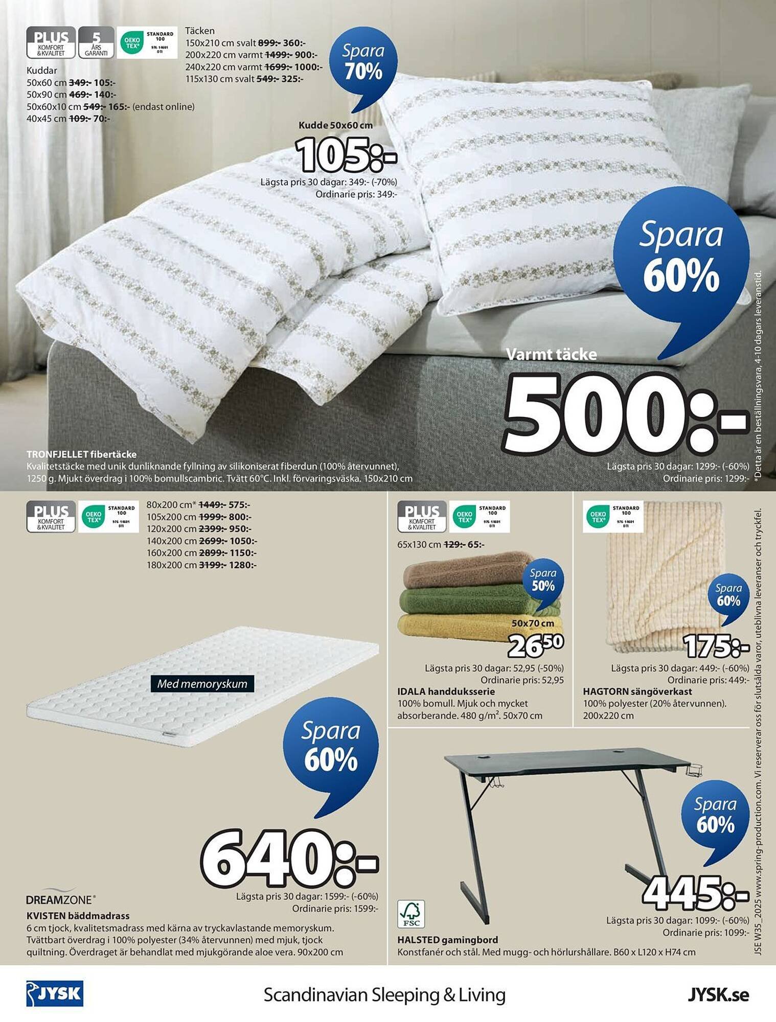 JYSK reklamblad (2025-09-09 - 2025-09-15)
