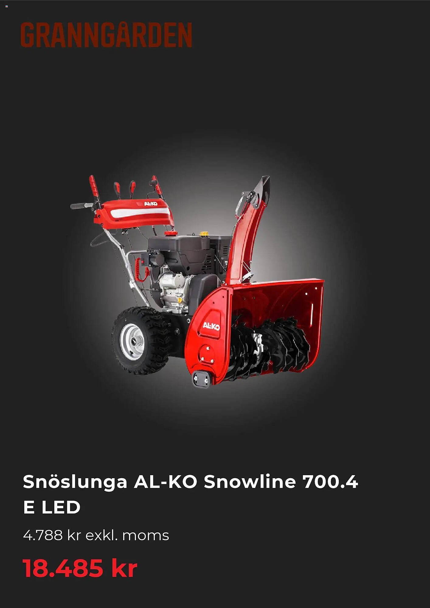 Granngården kampanjblad