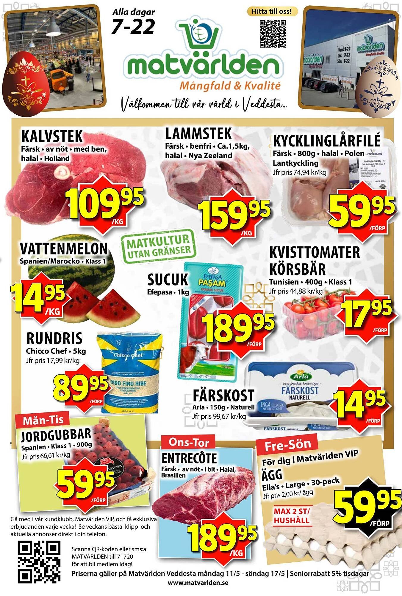 Matvärlden Tensta reklamblad