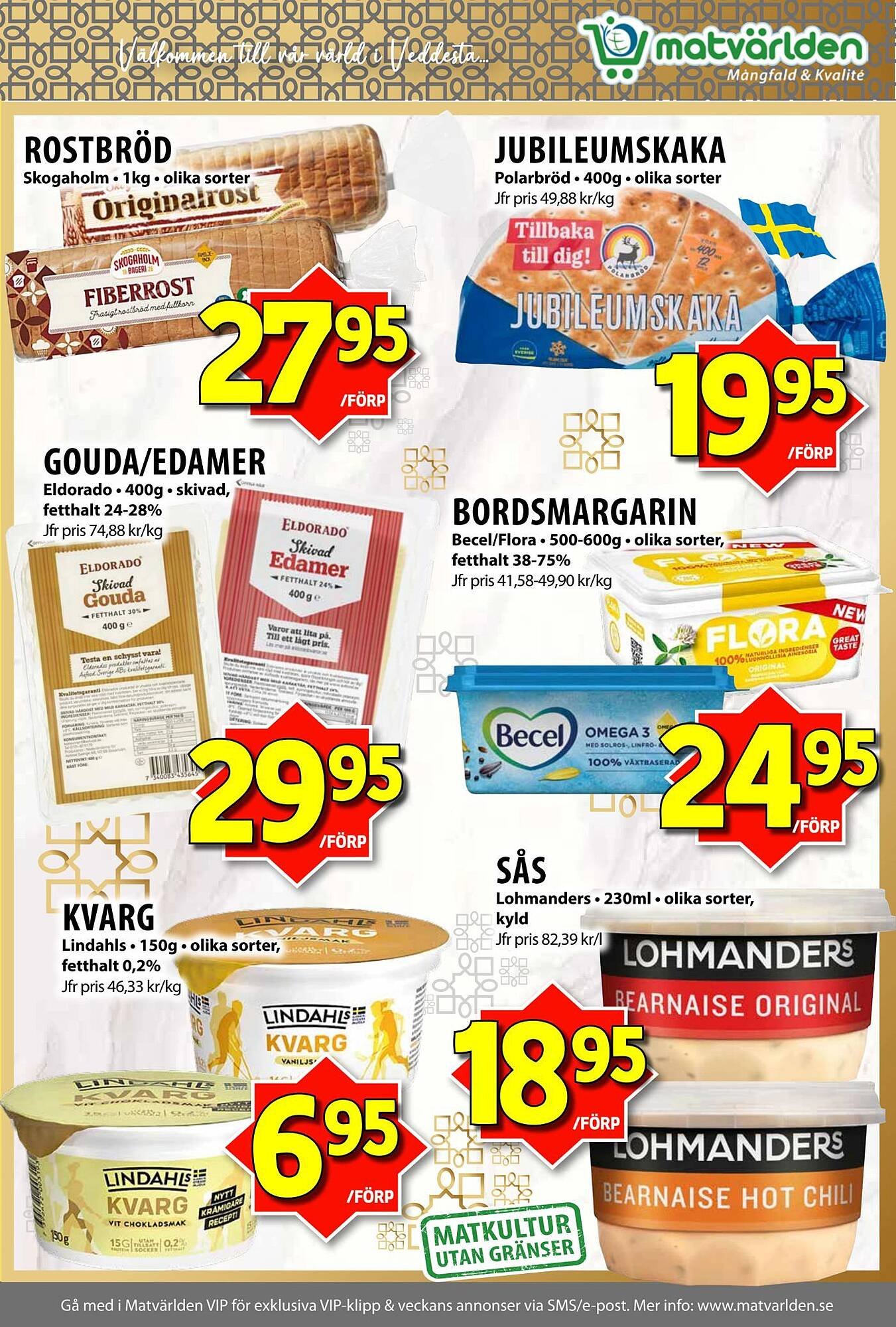 Matvärlden Tensta reklamblad