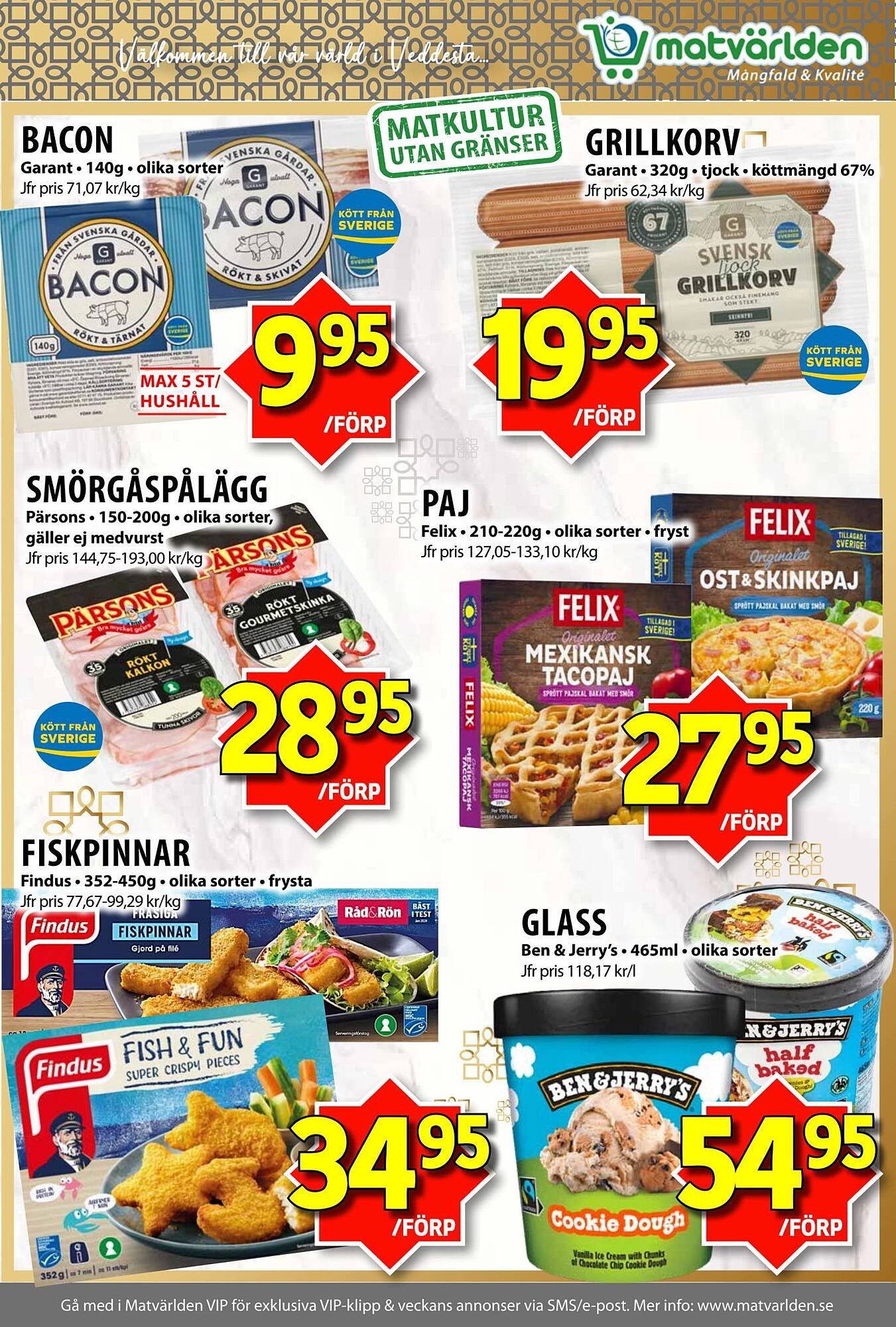 Matvärlden Tensta reklamblad