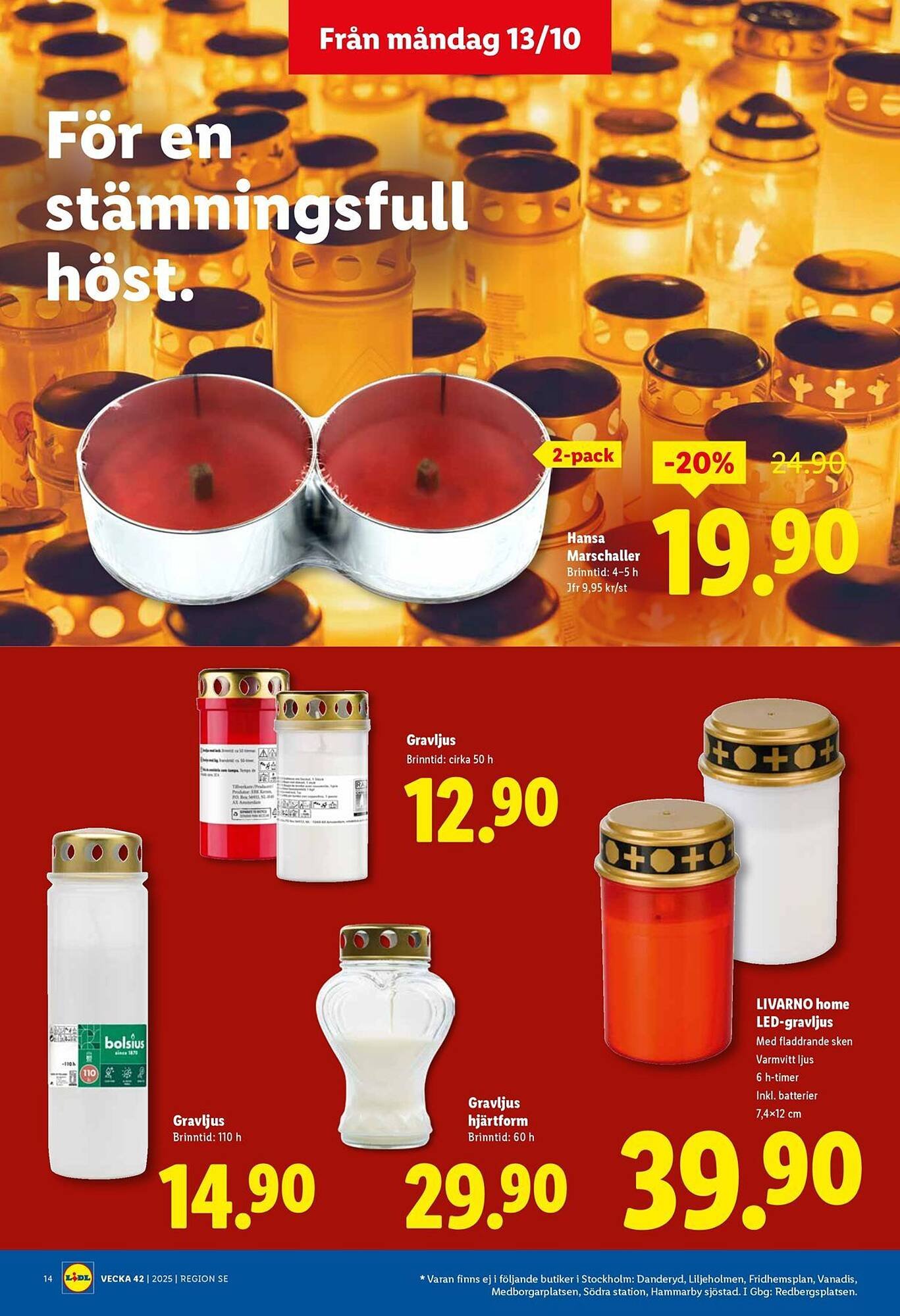 Lidl reklamblad (2025-10-13 - 2025-10-19)