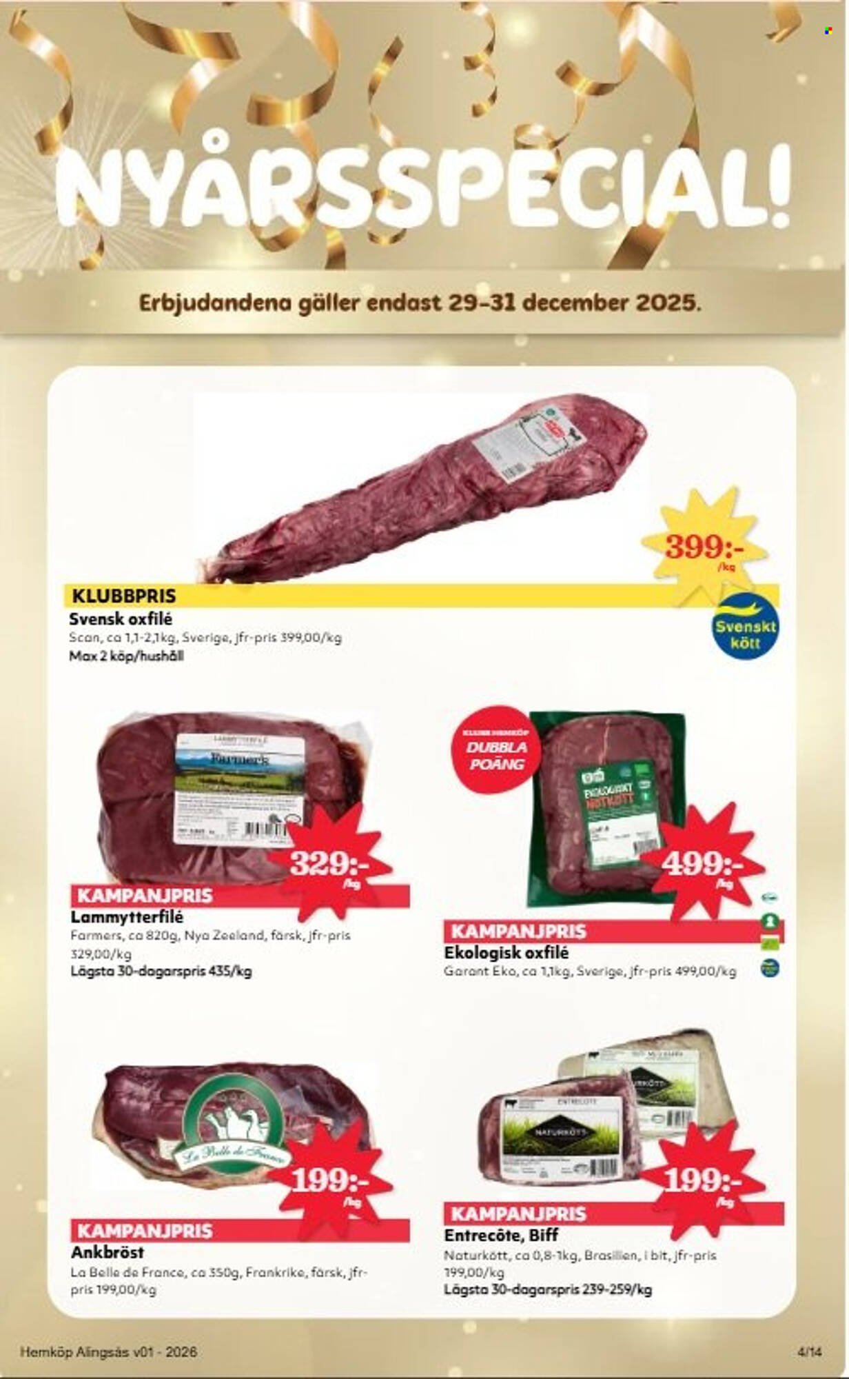 Hemköp reklamblad (2025-12-29 - 2026-01-04)