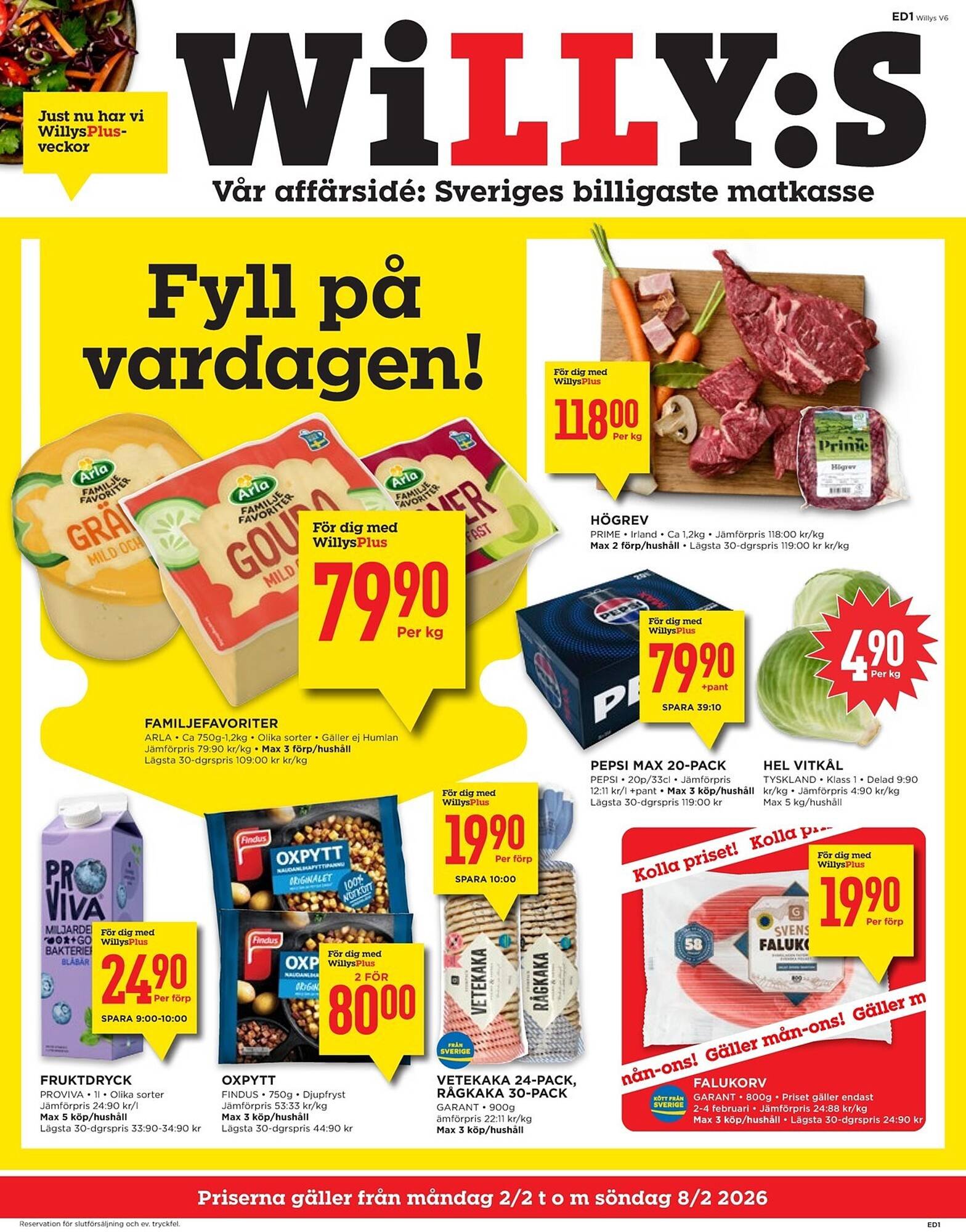 Willys reklamblad
