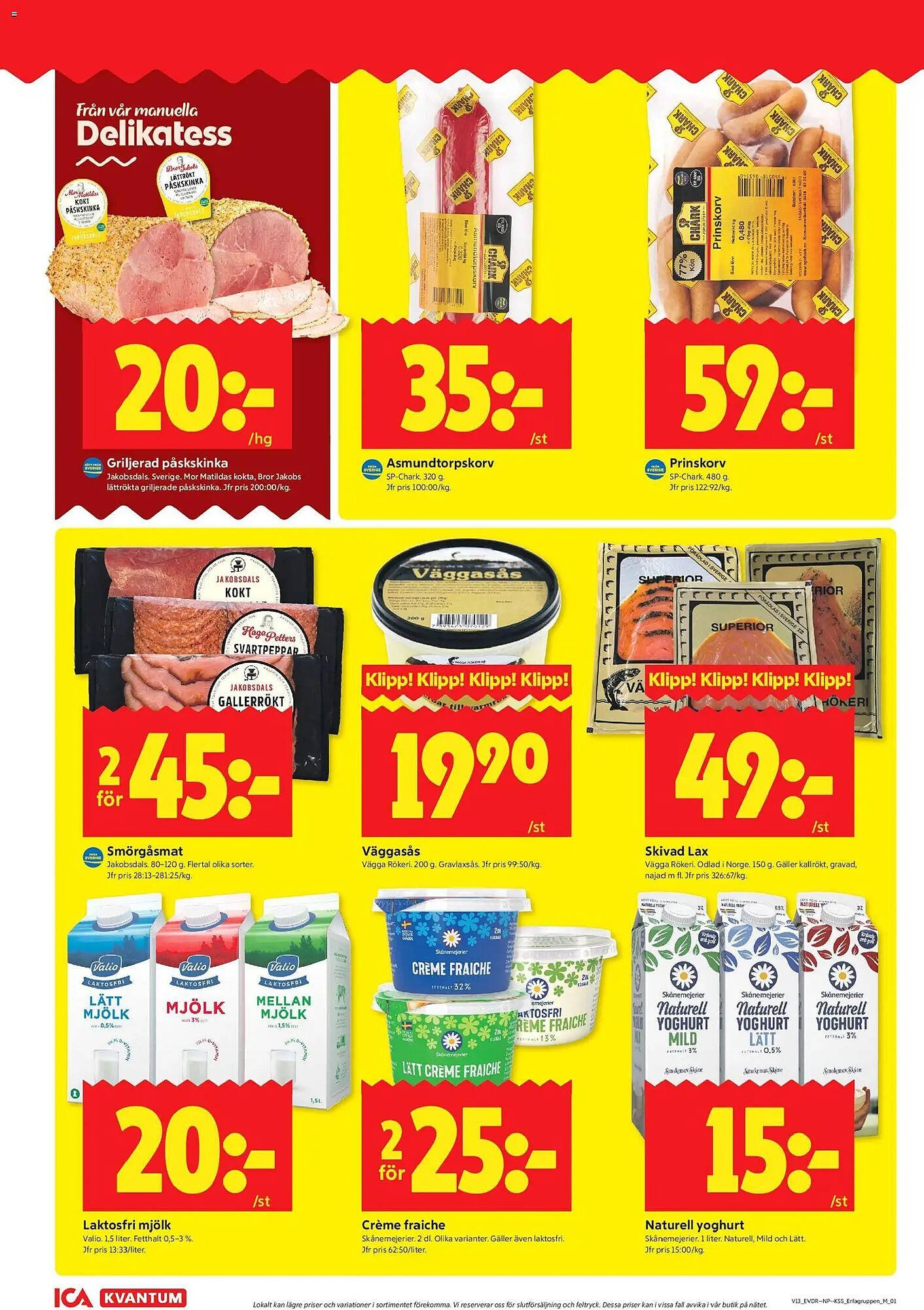 ICA Kvantum reklamblad