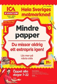 ICA Kvantum reklamblad