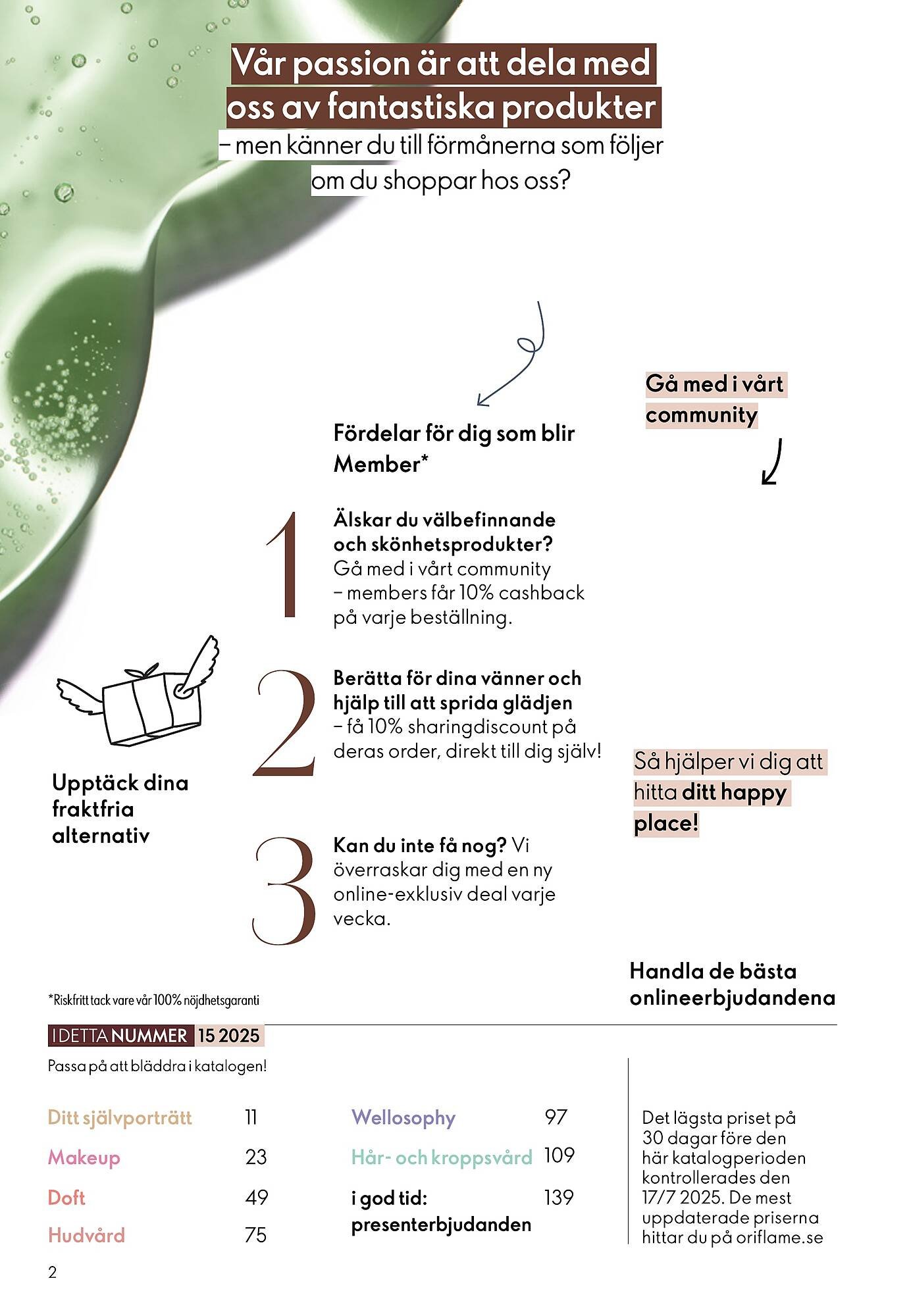 Oriflame reklamblad (2025-10-29 - 2025-11-18)