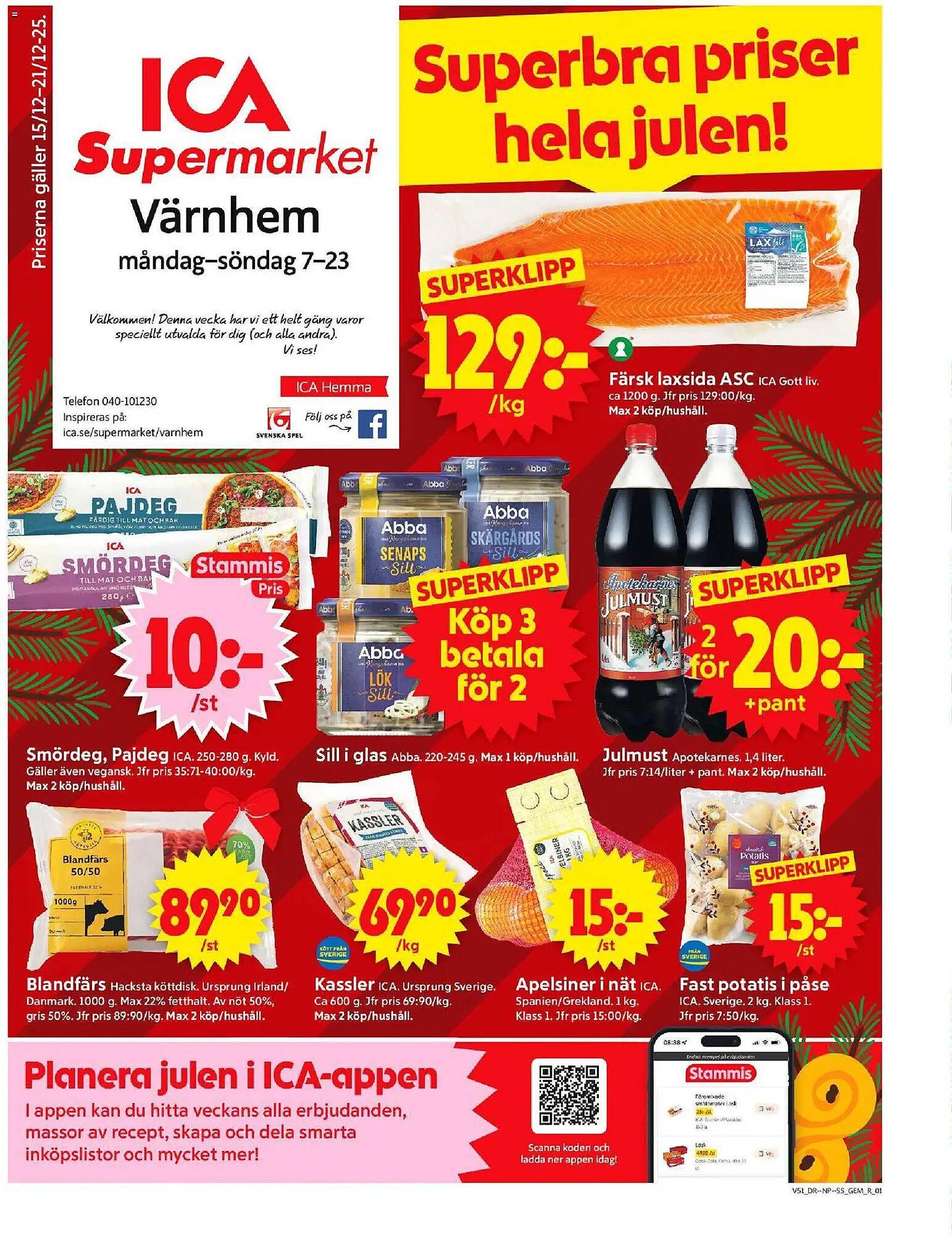 ICA Supermarket reklamblad