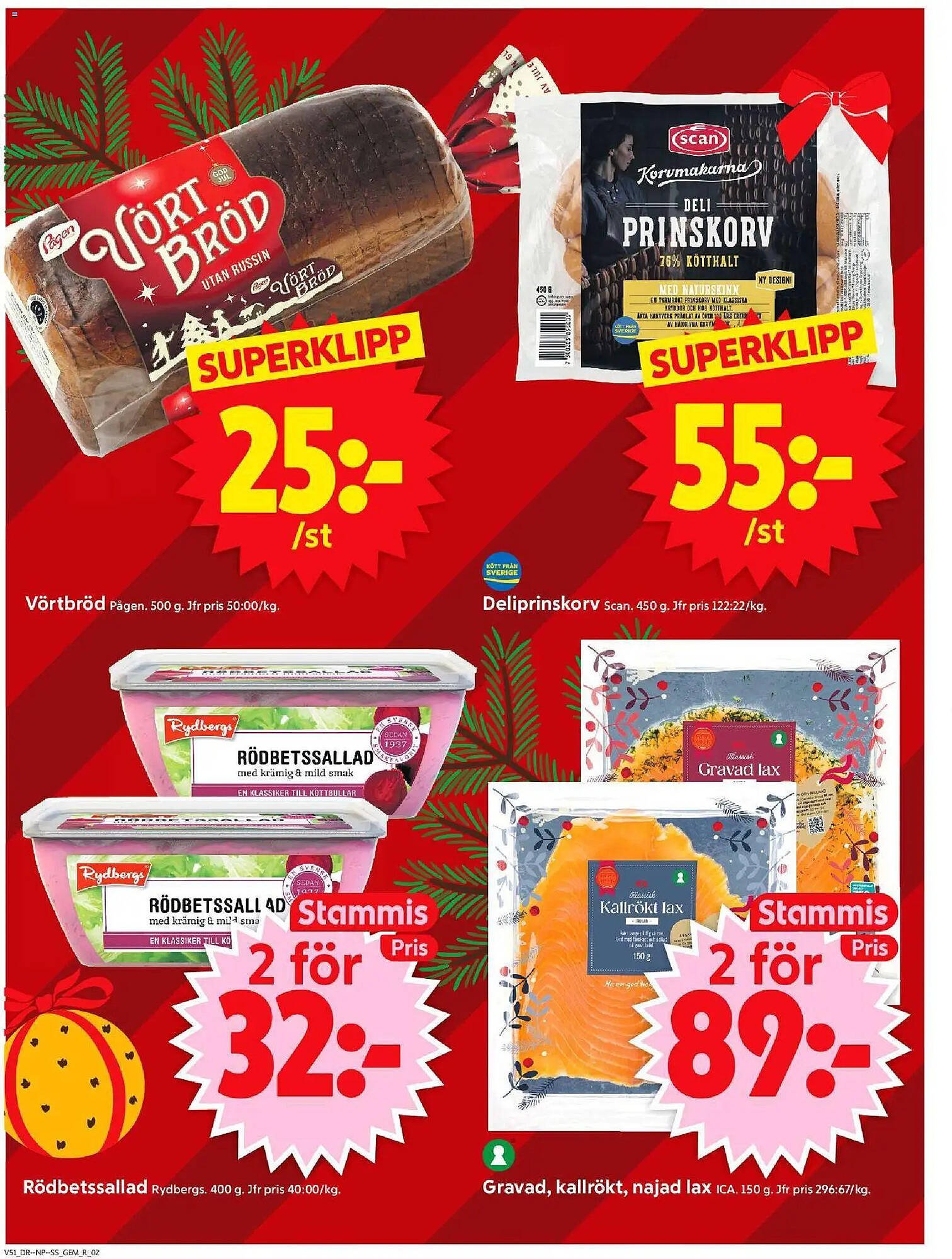 ICA Supermarket reklamblad (2025-12-15 - 2025-12-21)