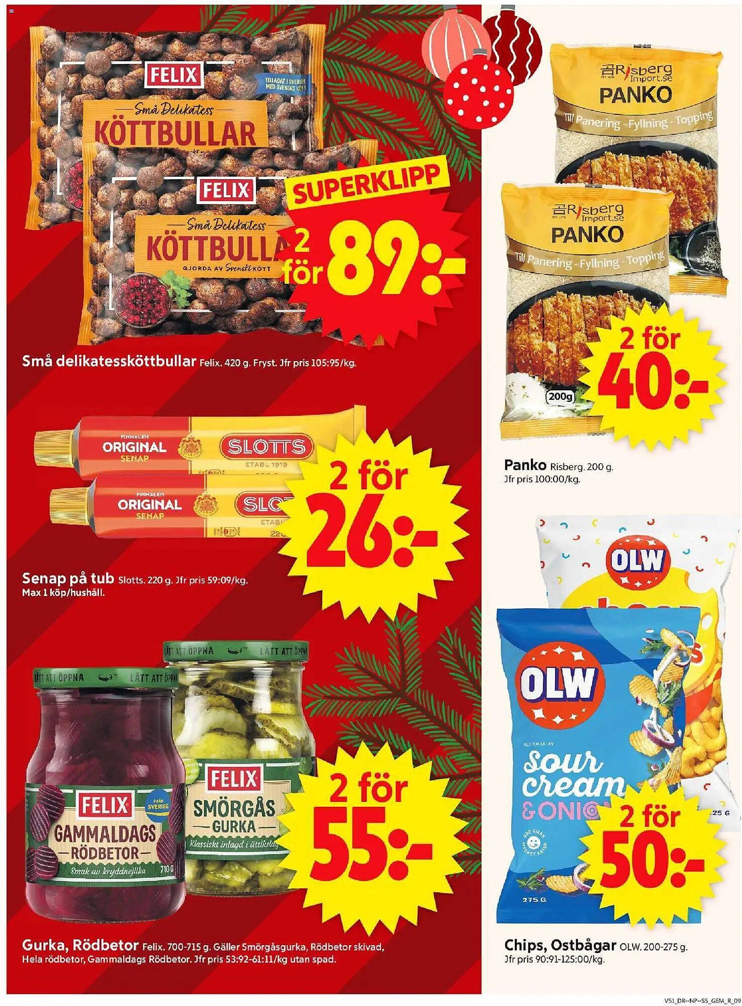 ICA Supermarket reklamblad (2025-12-15 - 2025-12-21)