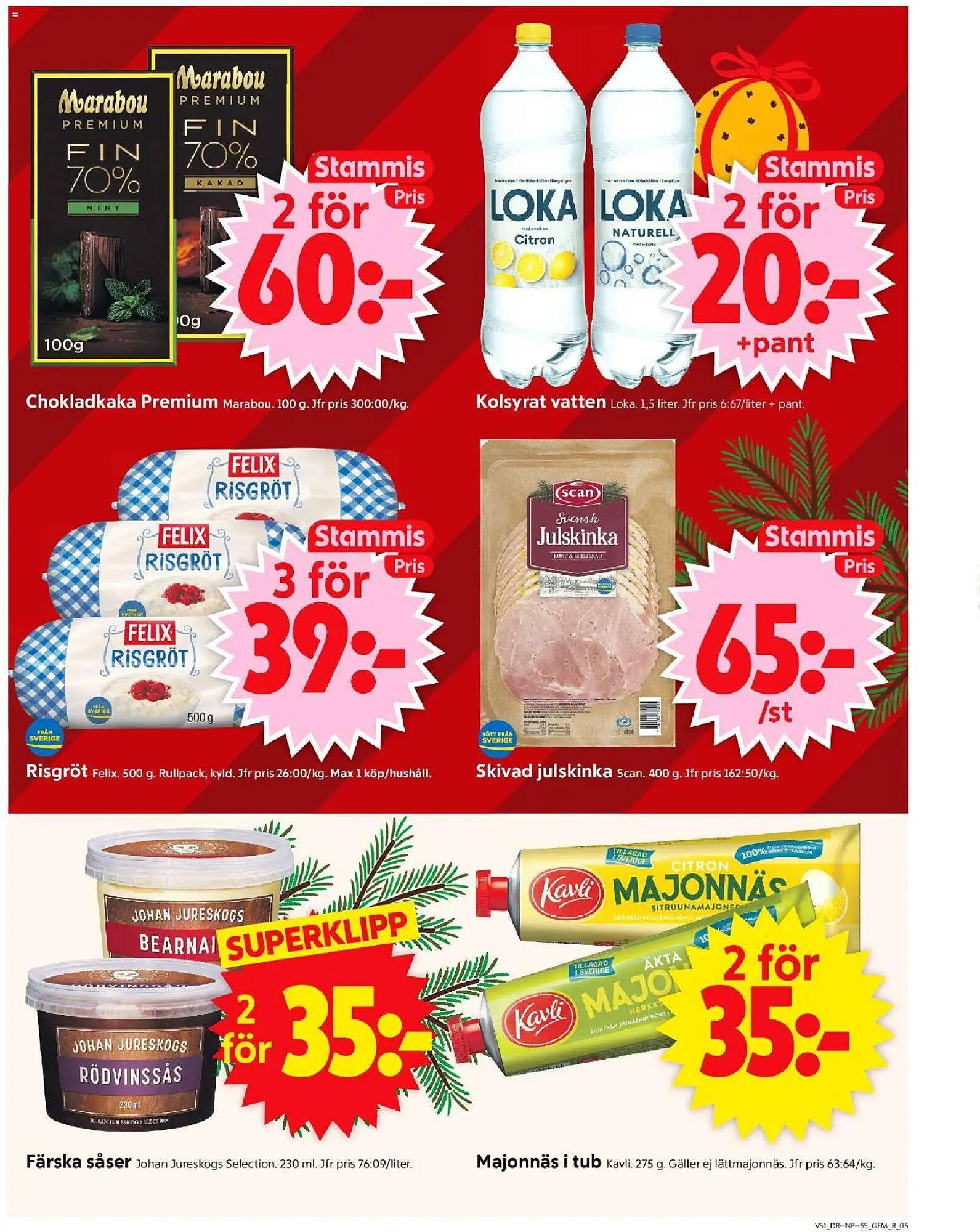 ICA Supermarket reklamblad (2025-12-15 - 2025-12-21)