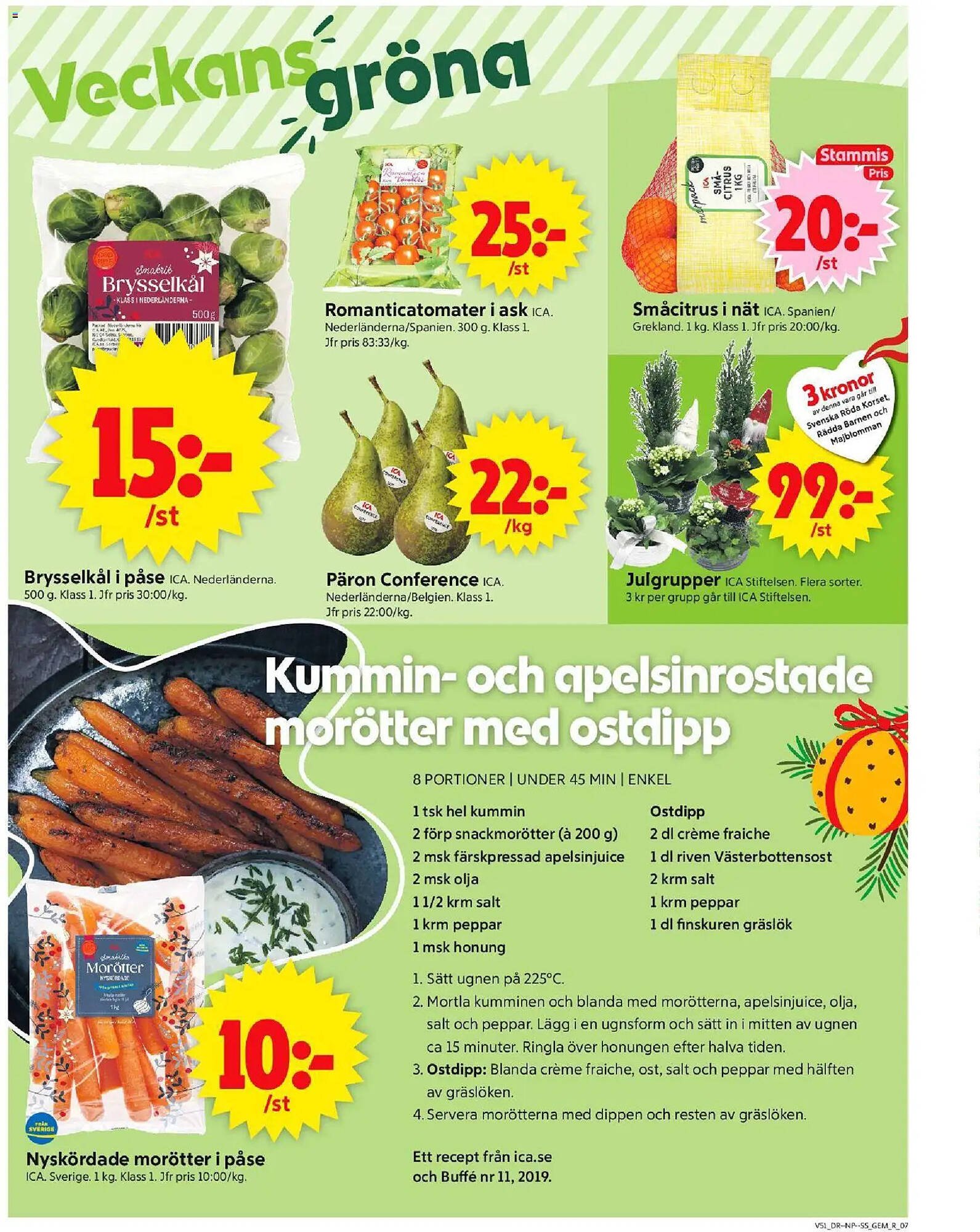 ICA Supermarket reklamblad (2025-12-15 - 2025-12-21)