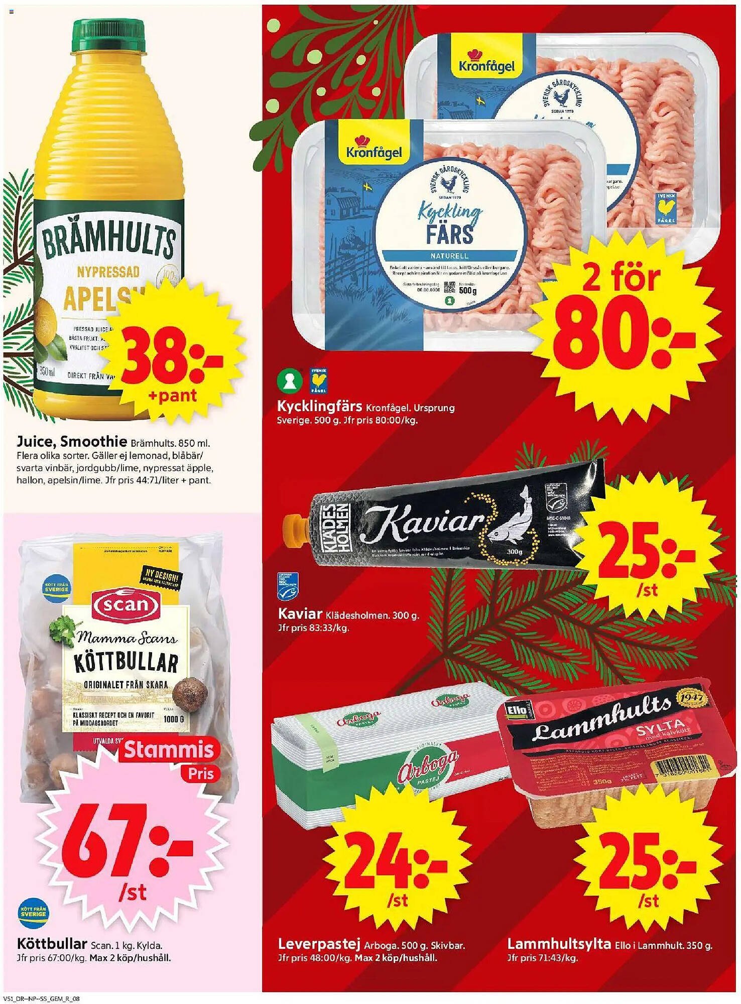 ICA Supermarket reklamblad (2025-12-15 - 2025-12-21)