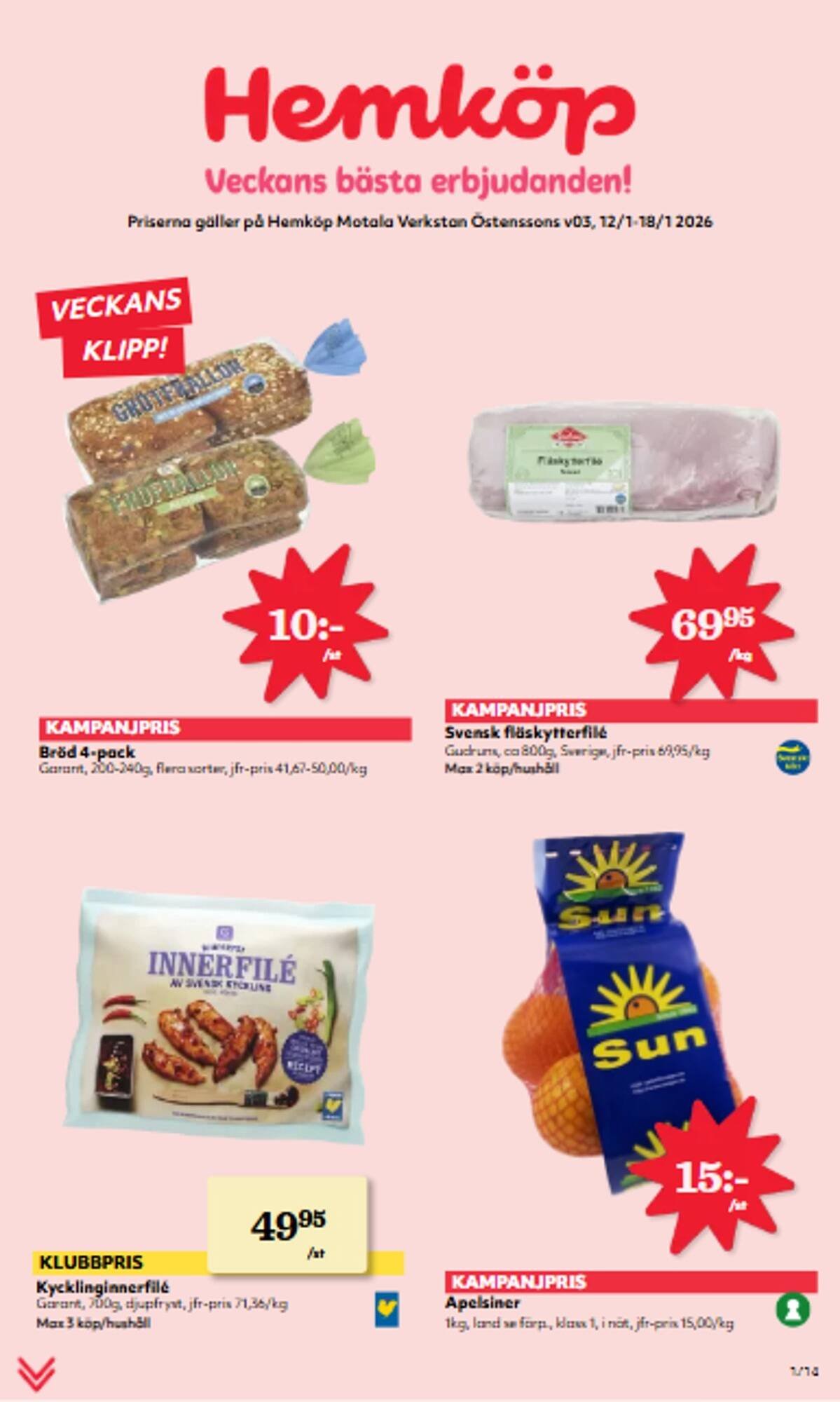 Hemköp reklamblad
