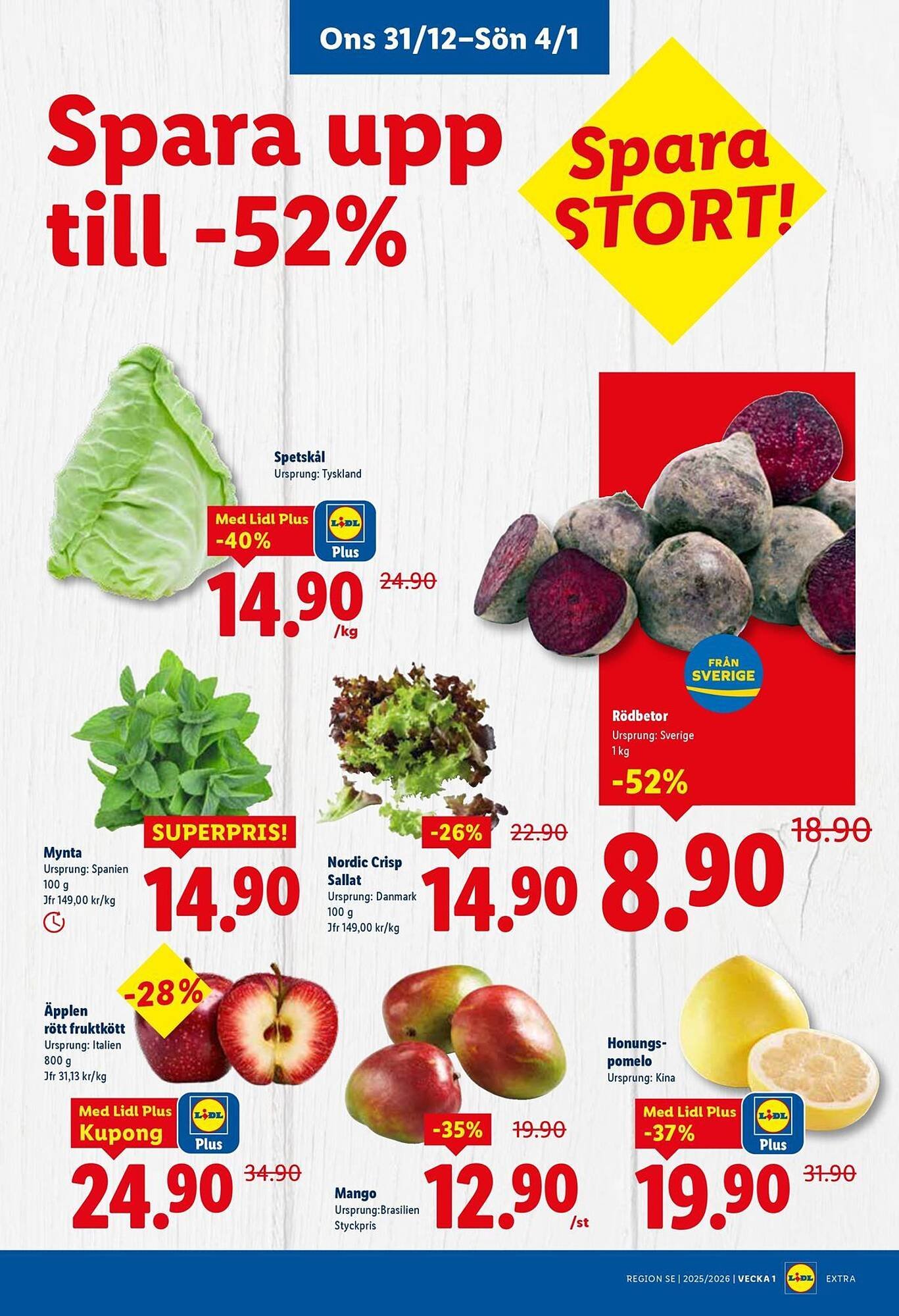 Lidl reklamblad (2025-12-29 - 2026-01-04)