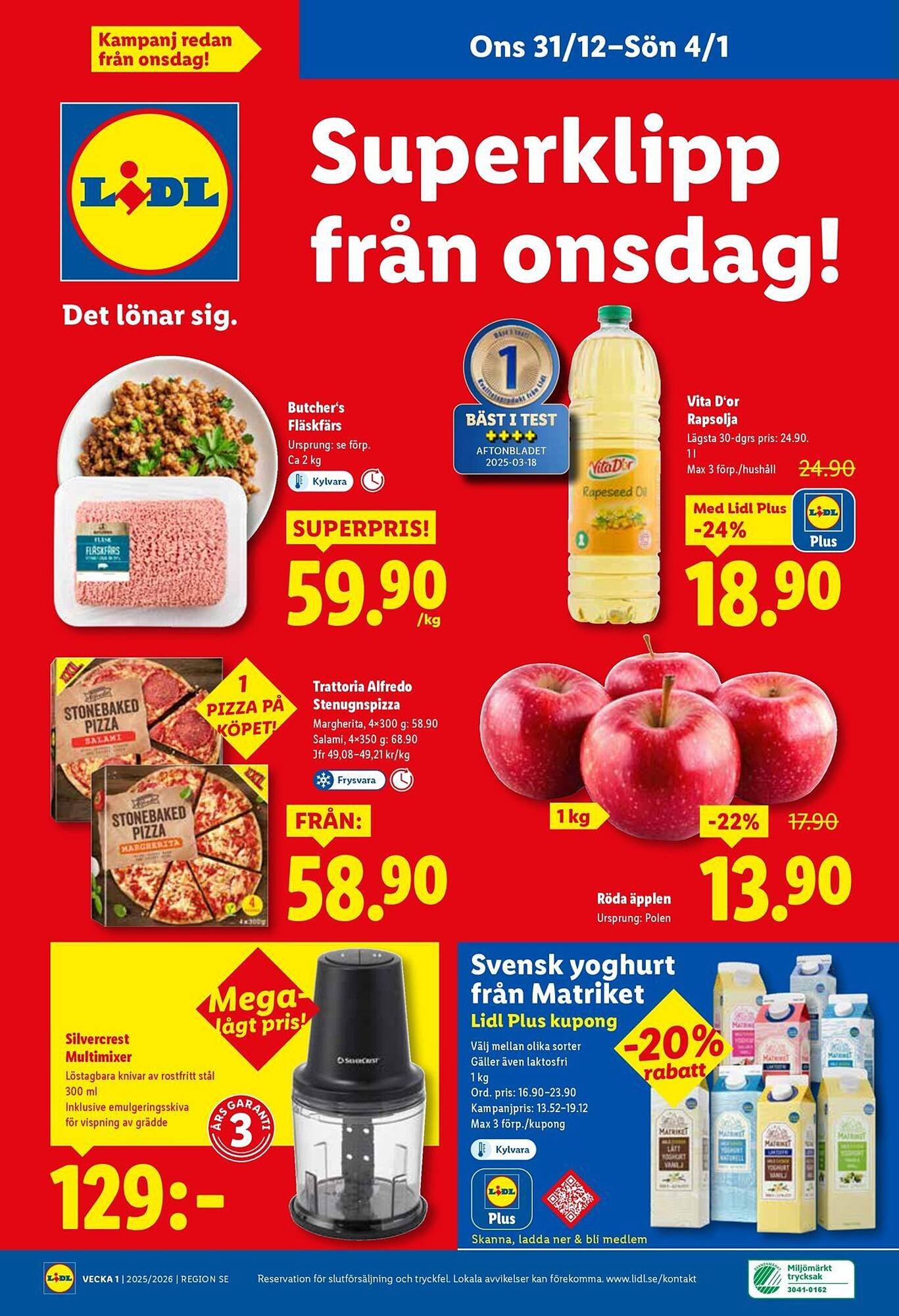 Lidl reklamblad (2025-12-29 - 2026-01-04)