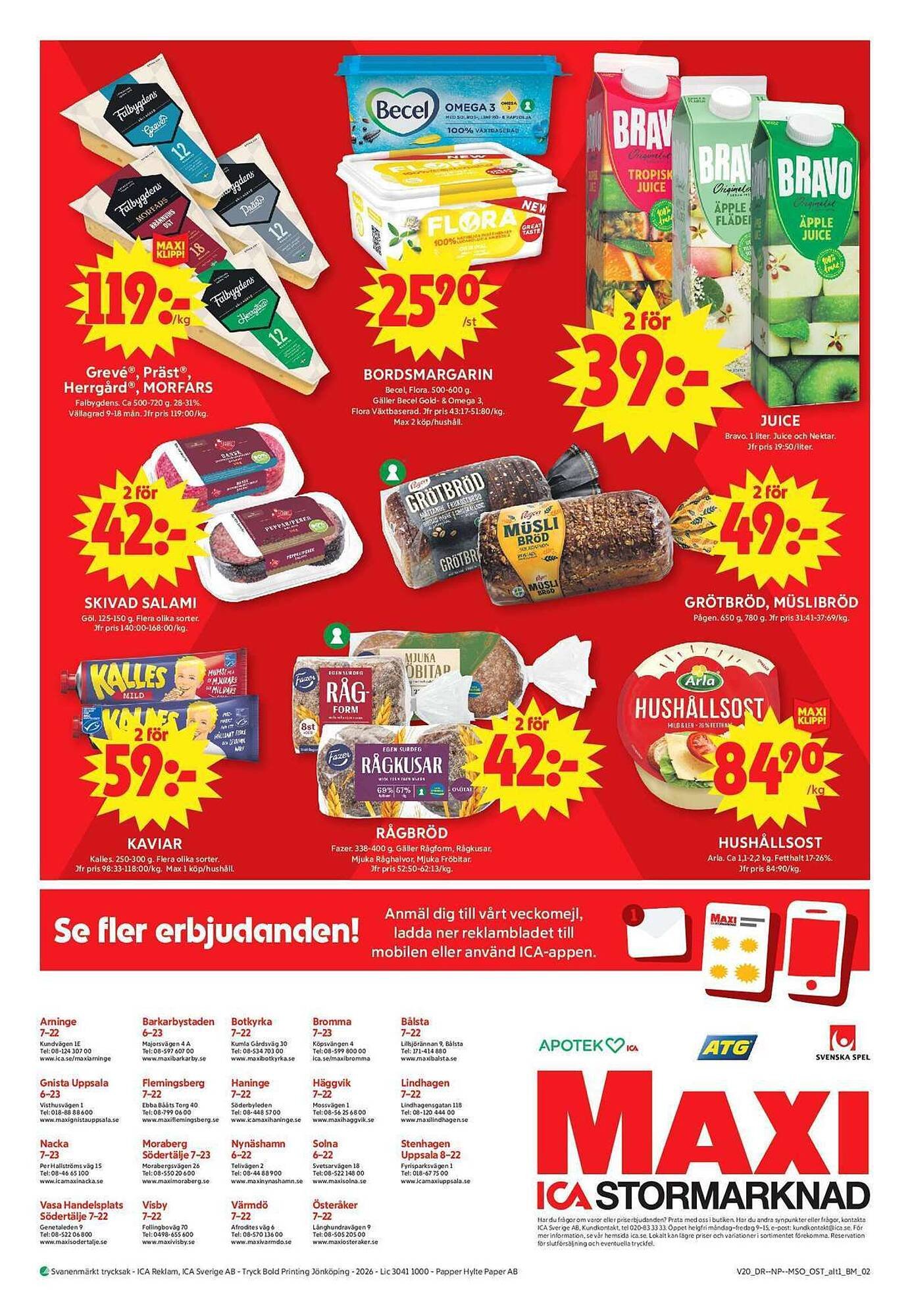 ICA Maxi reklamblad