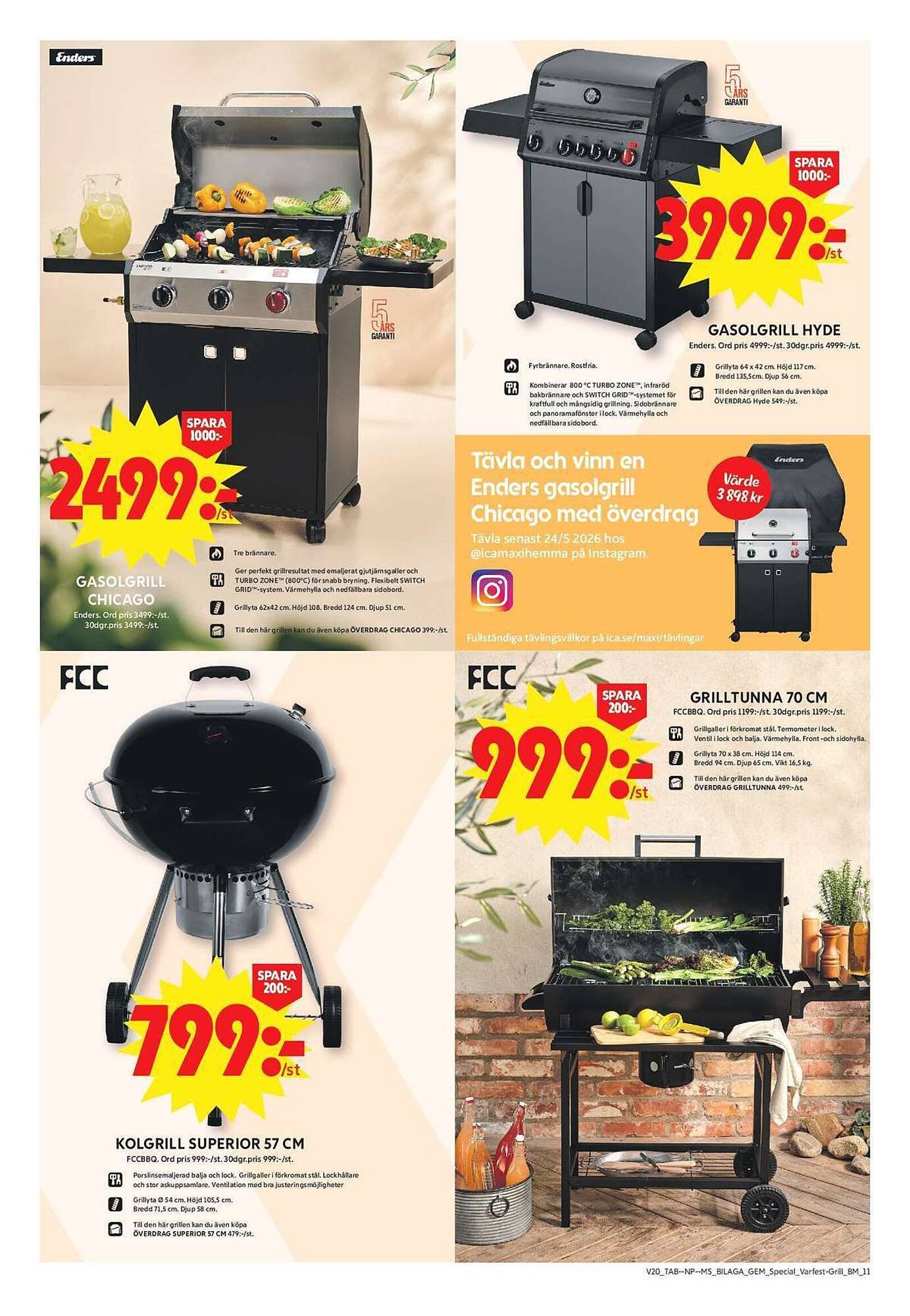 ICA Maxi reklamblad