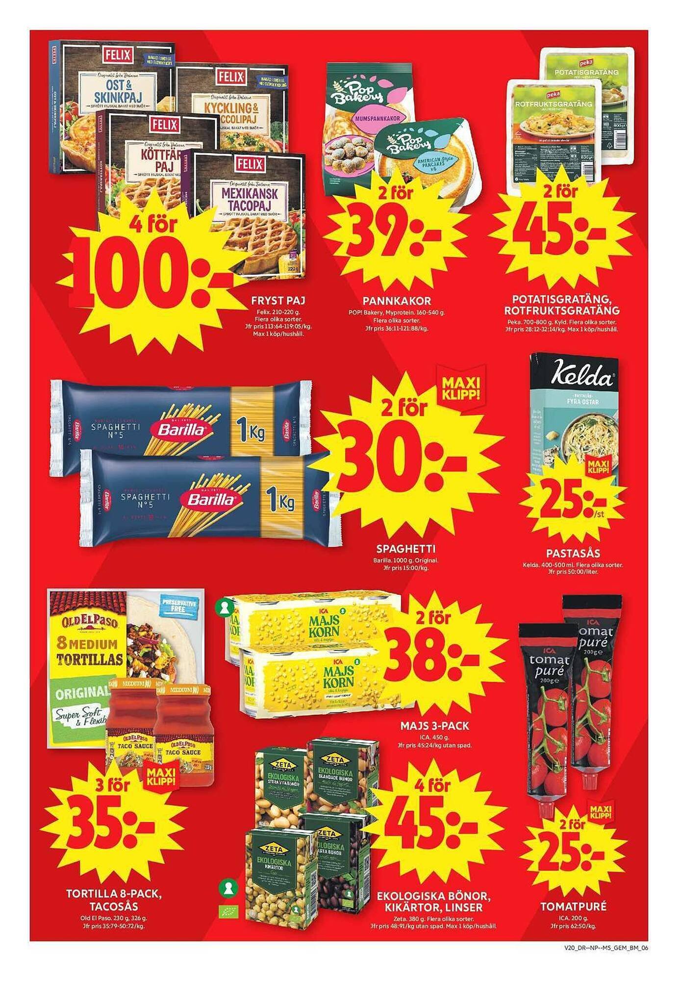 ICA Maxi reklamblad