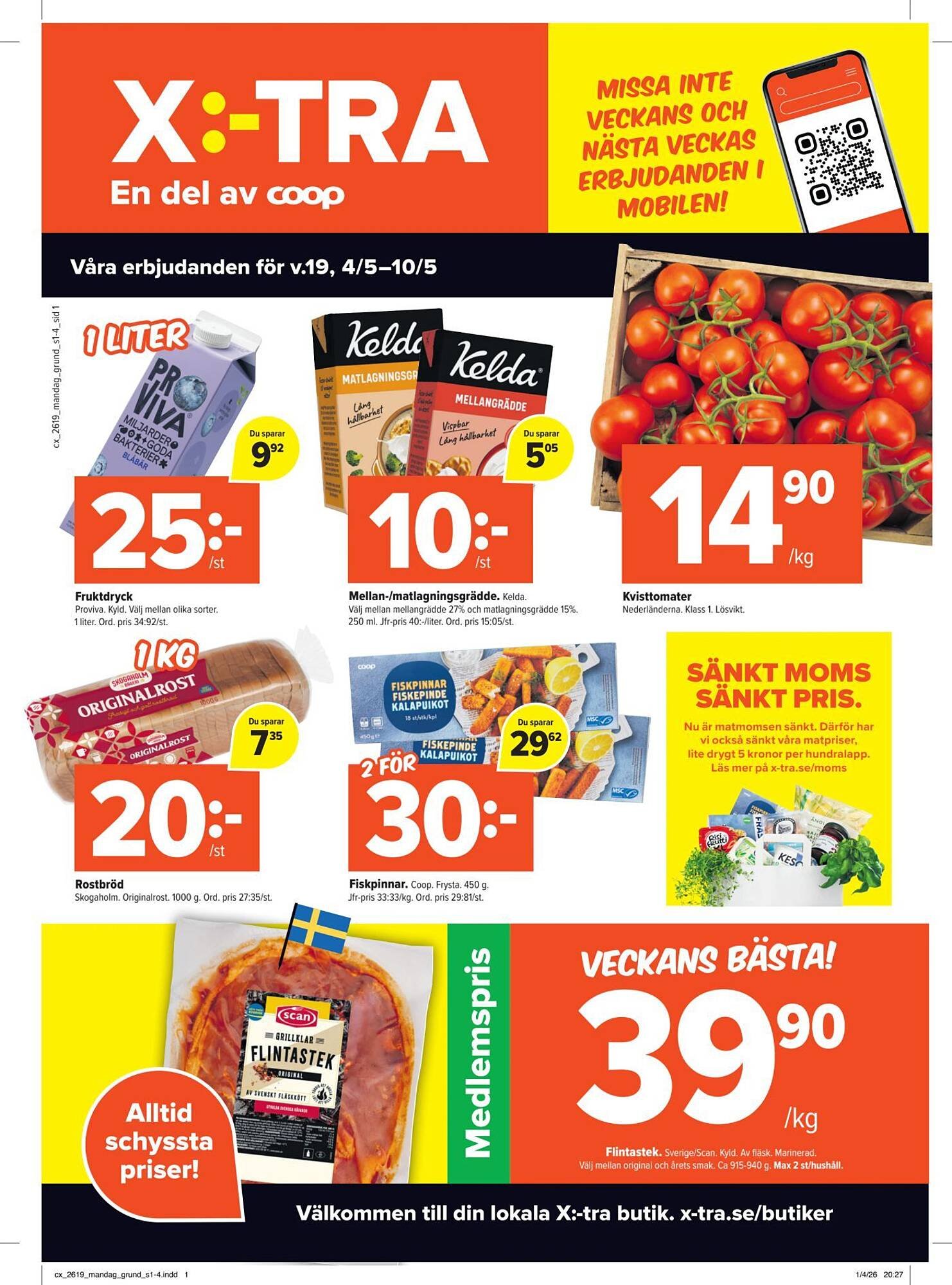 Coop Extra reklamblad