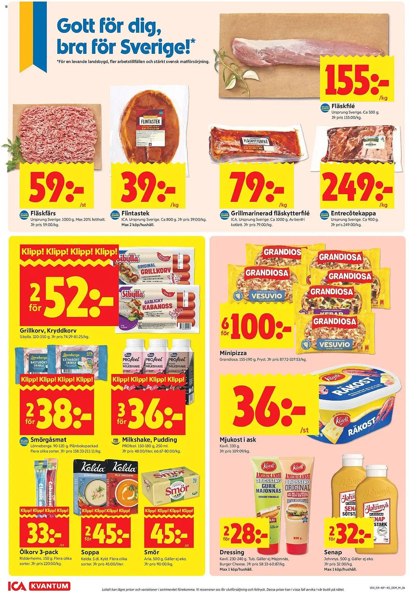 ICA Kvantum reklamblad