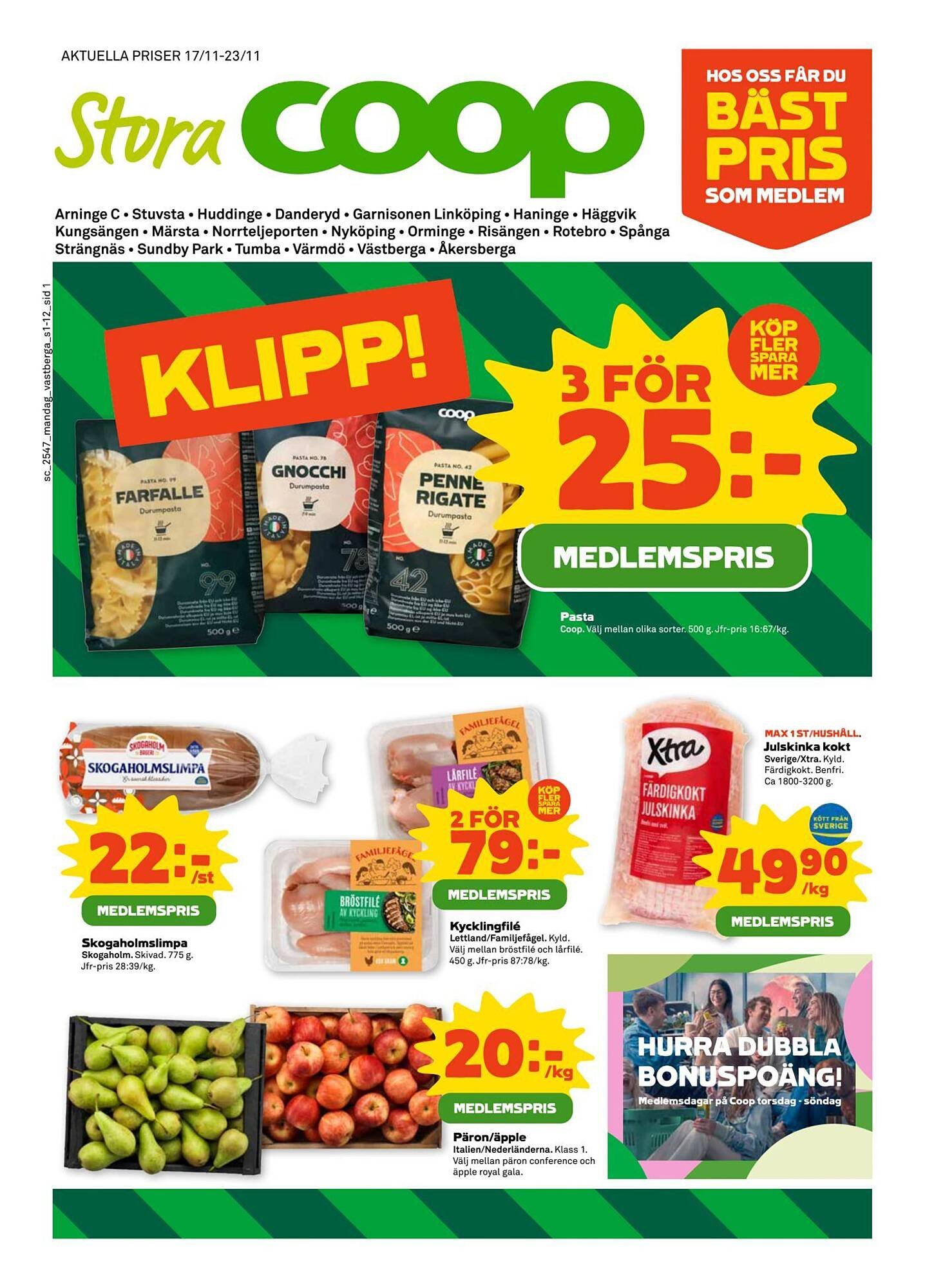 Stora Coop reklamblad