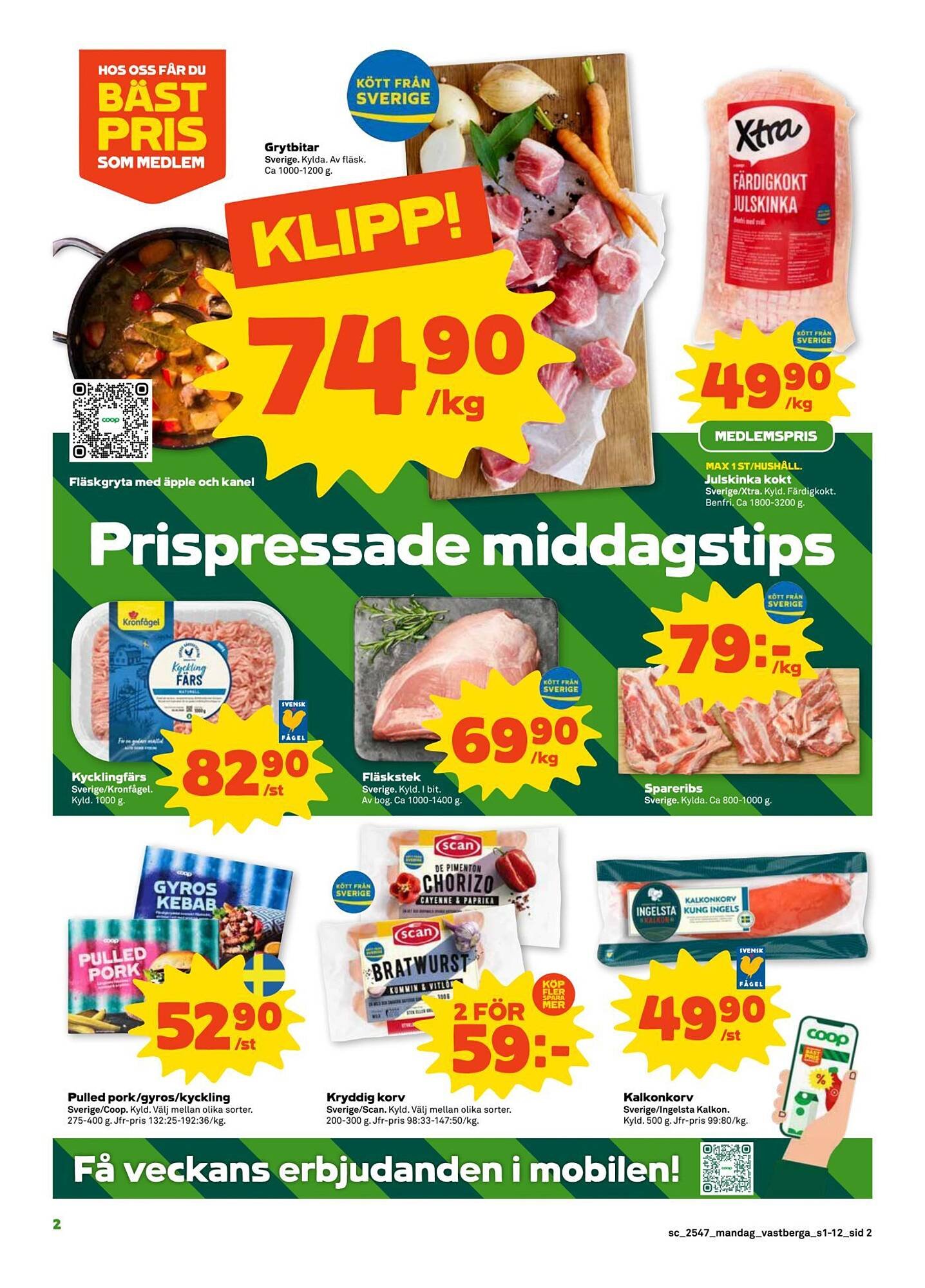 Stora Coop reklamblad
