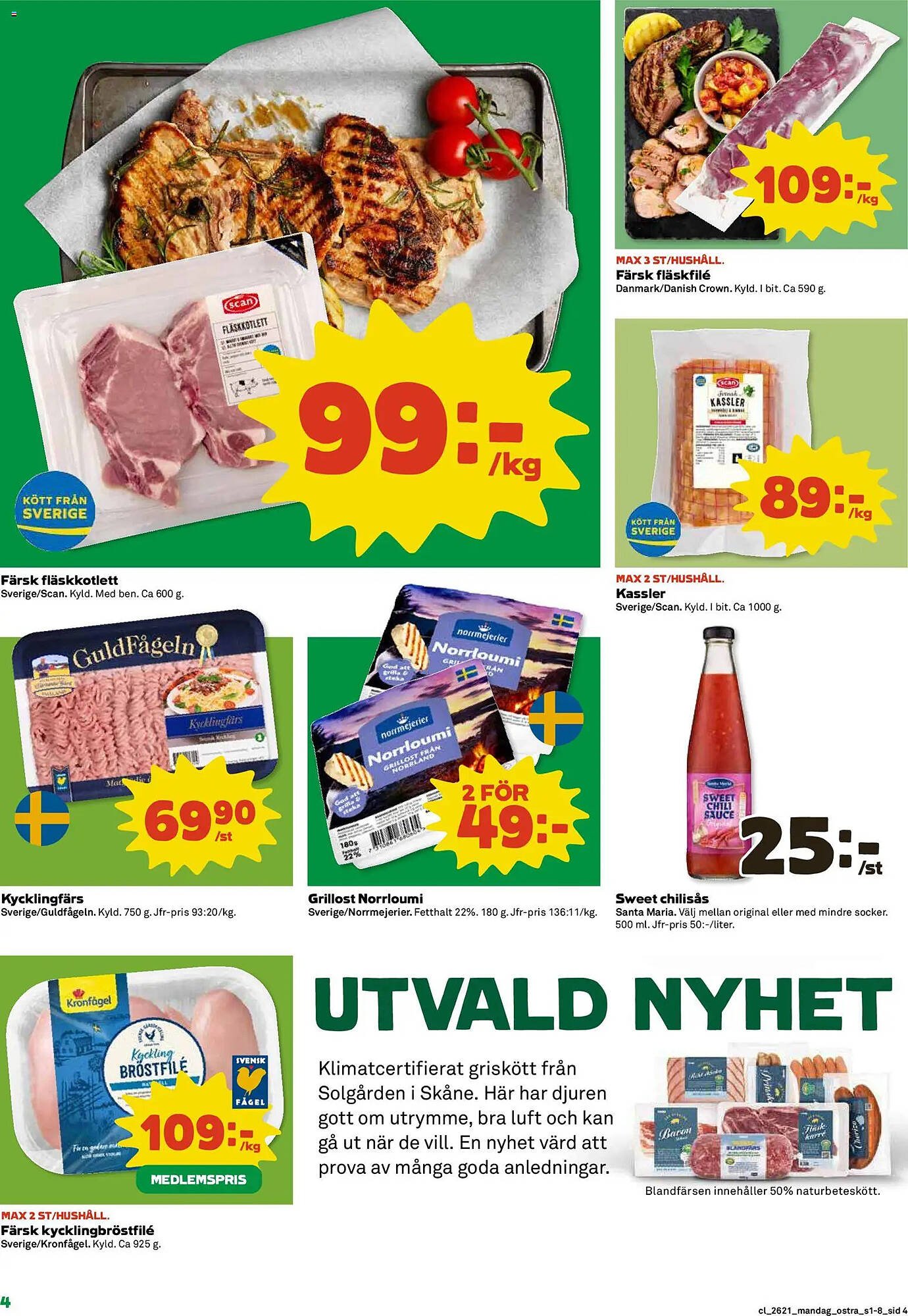 Coop Daglivs reklamblad