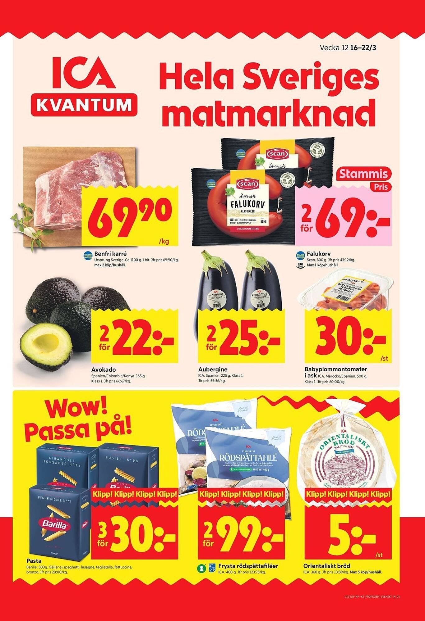 ICA Kvantum reklamblad