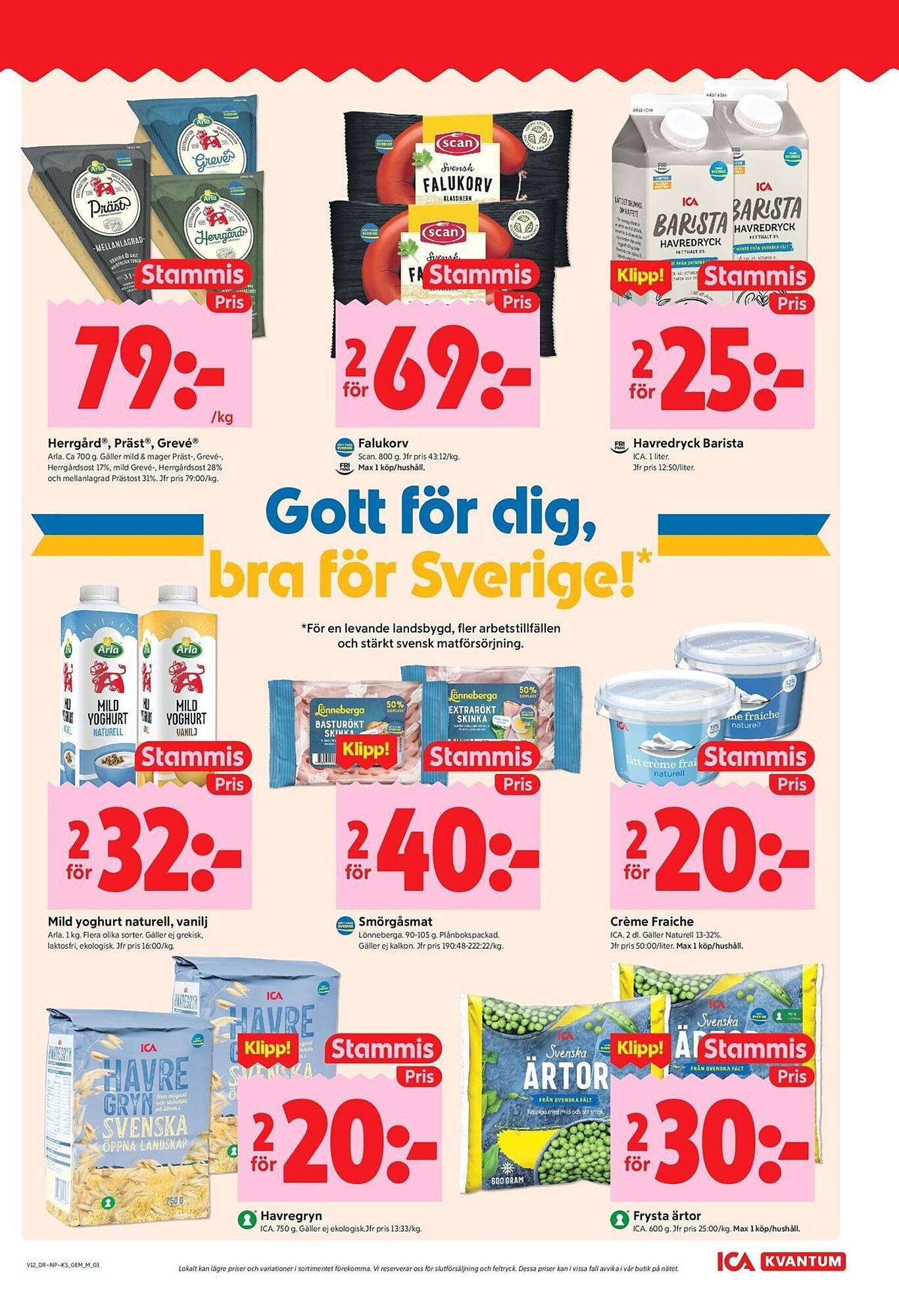 ICA Kvantum reklamblad
