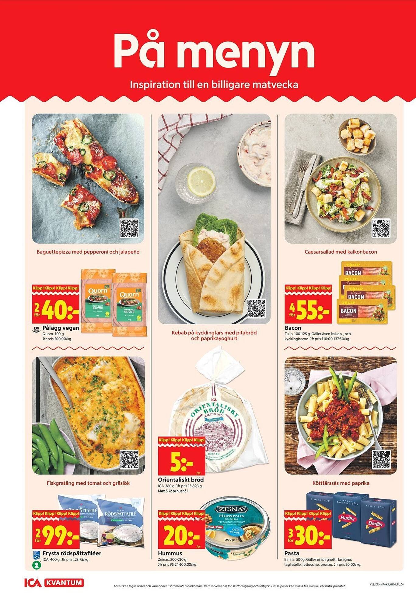 ICA Kvantum reklamblad