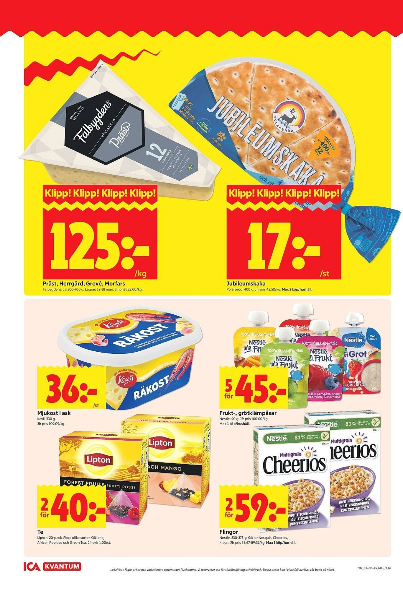 ICA Kvantum reklamblad