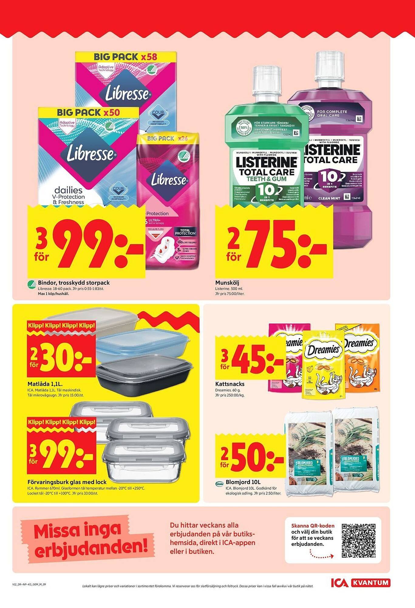 ICA Kvantum reklamblad