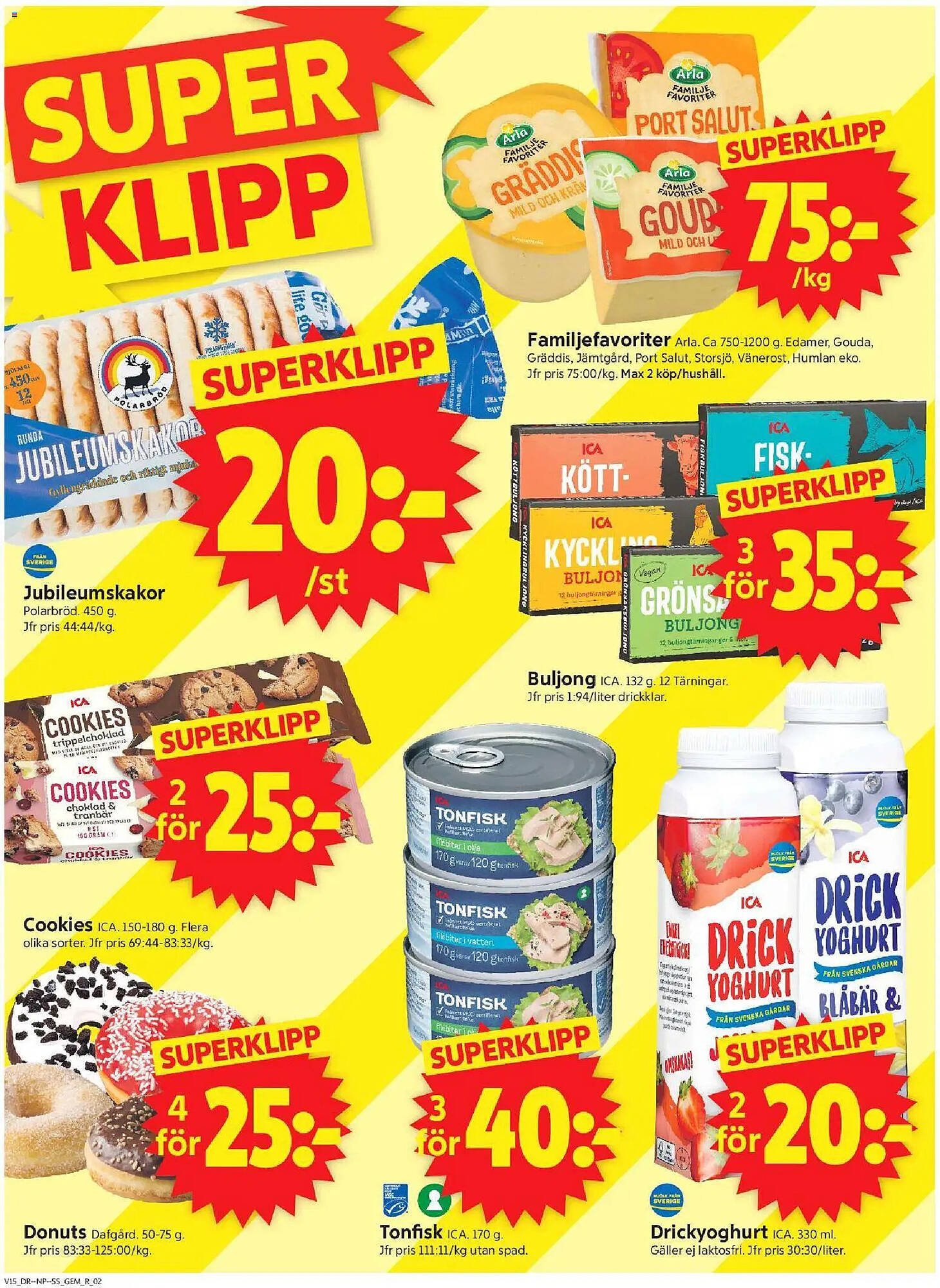 ICA Supermarket reklamblad