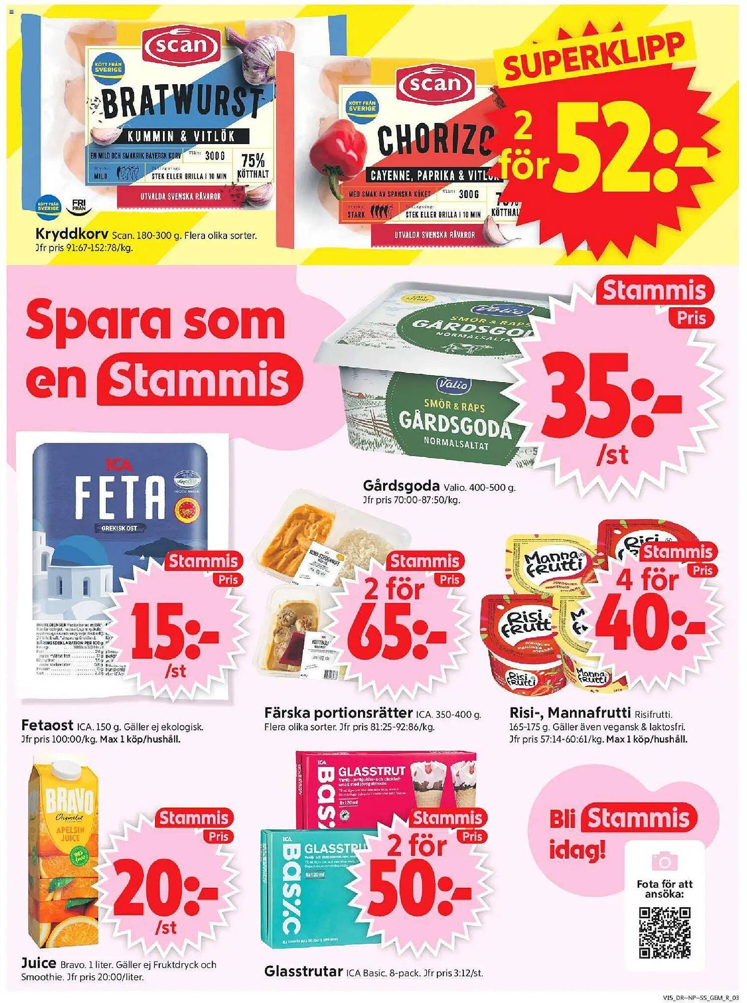 ICA Supermarket reklamblad