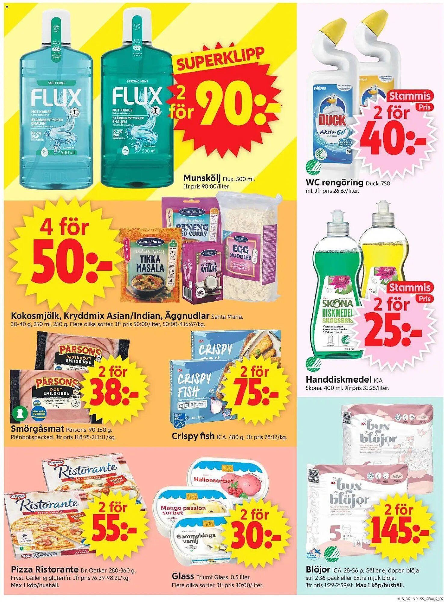 ICA Supermarket reklamblad