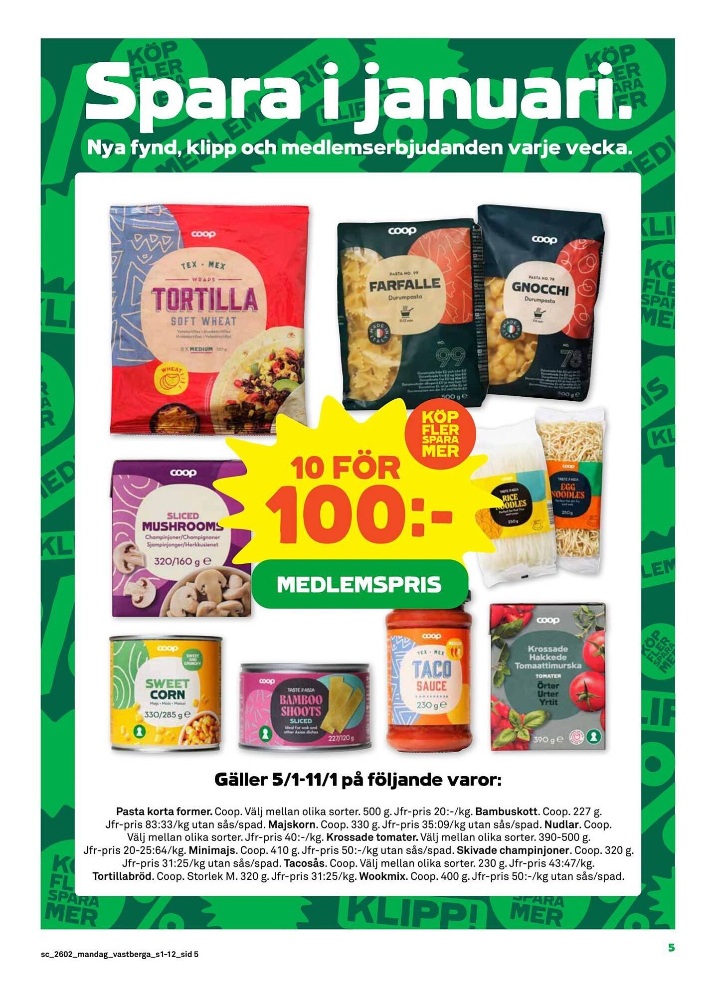 Stora Coop reklamblad (2026-01-05 - 2026-01-12)