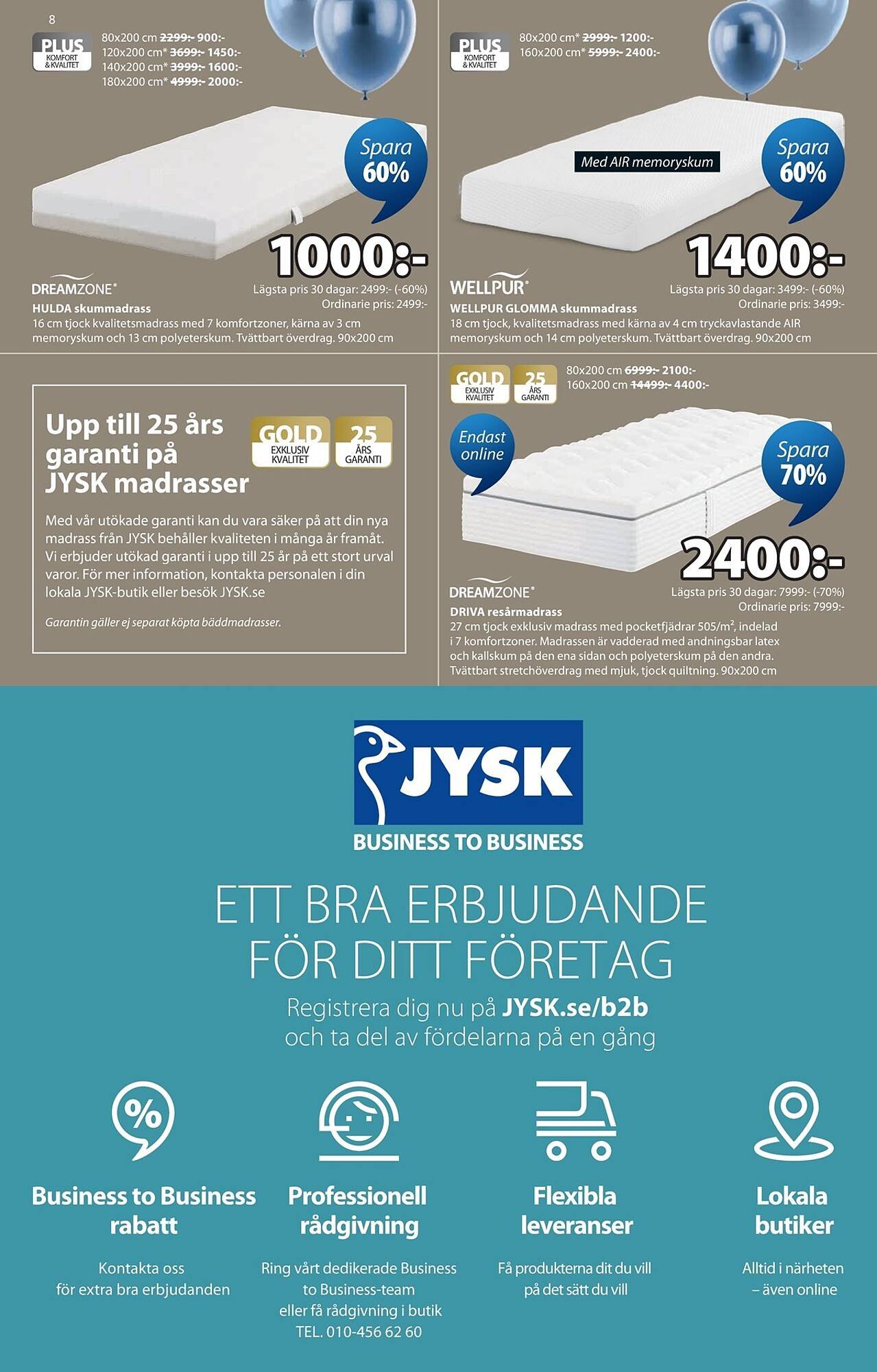 JYSK reklamblad