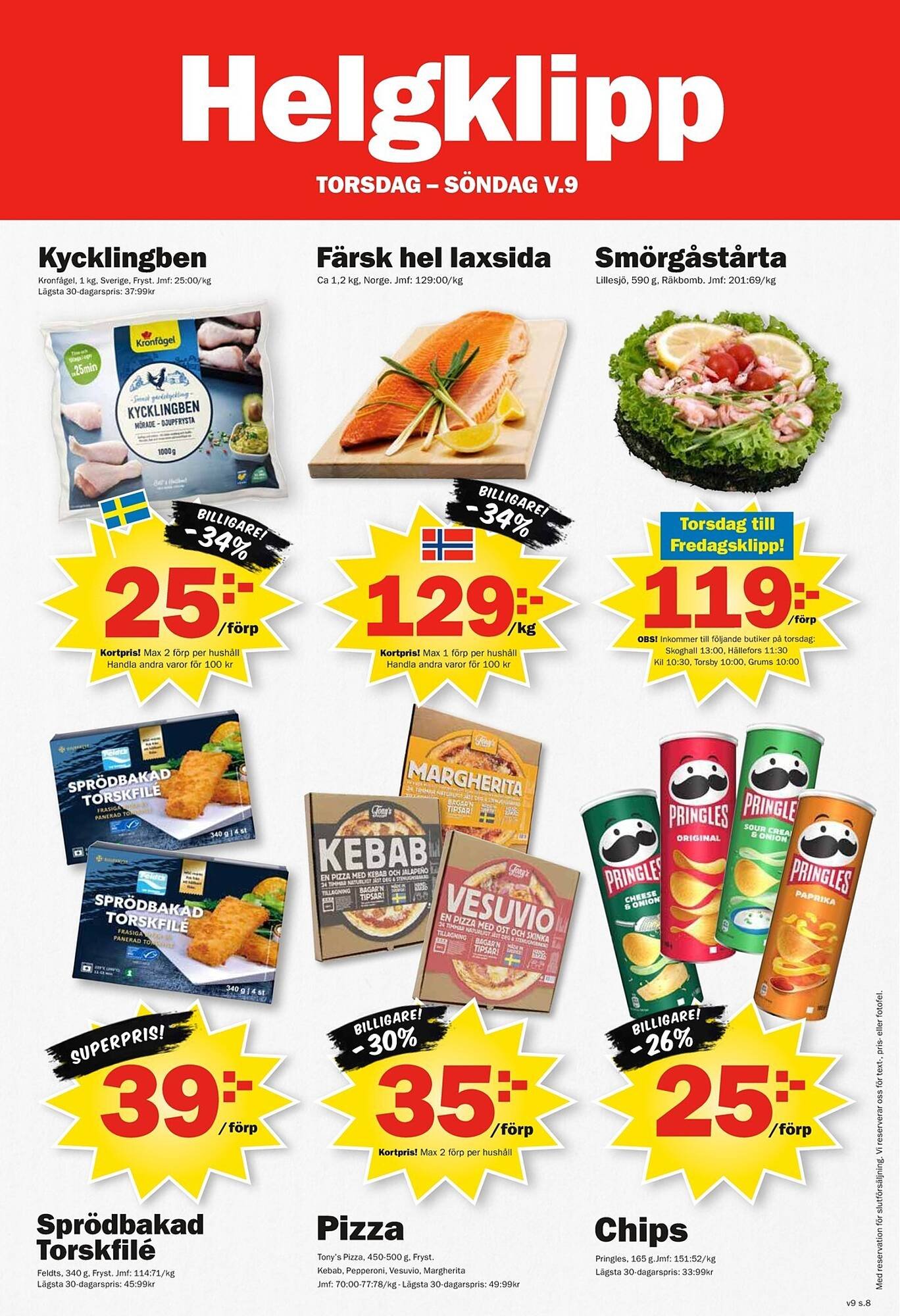 Pekås reklamblad