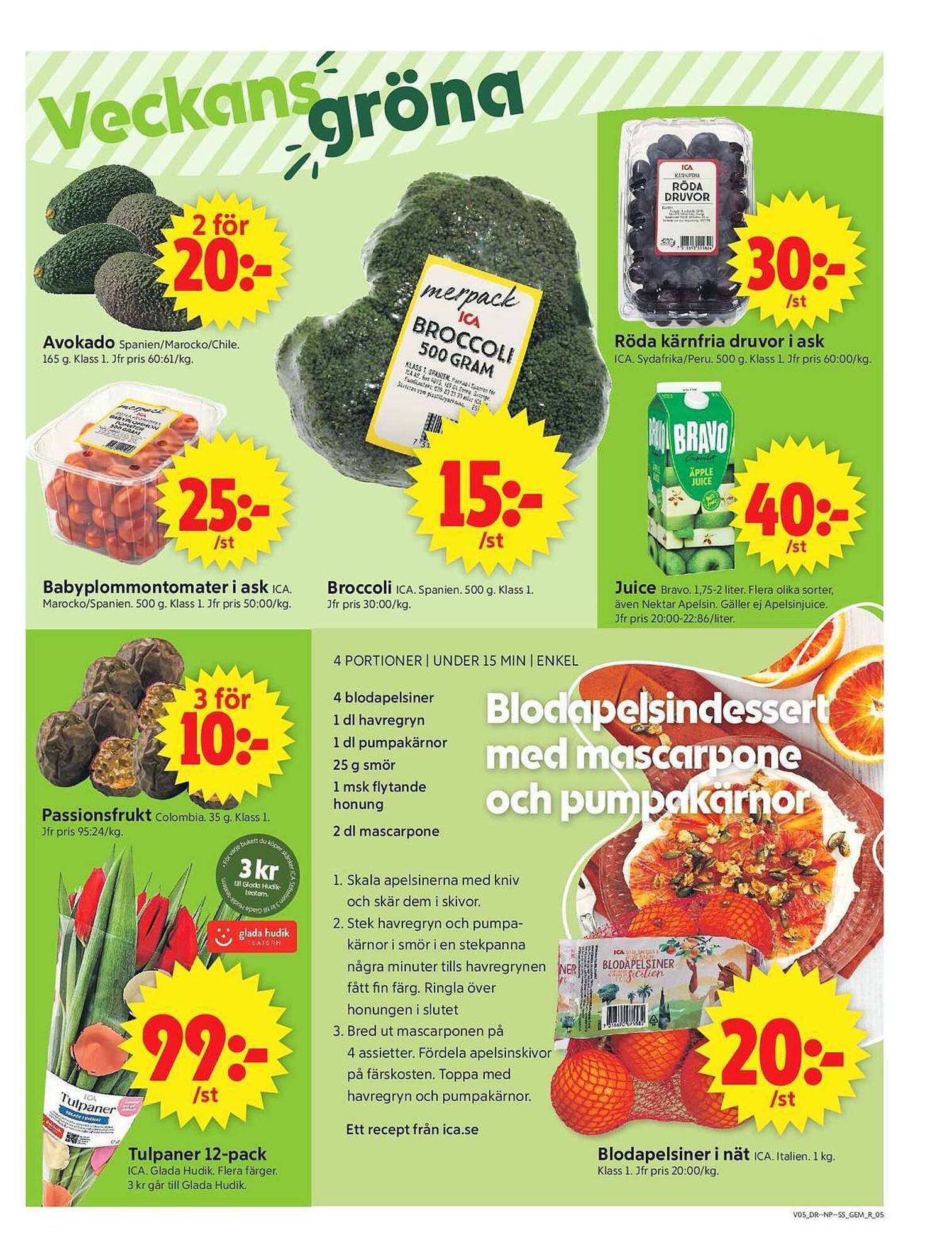 ICA Supermarket reklamblad