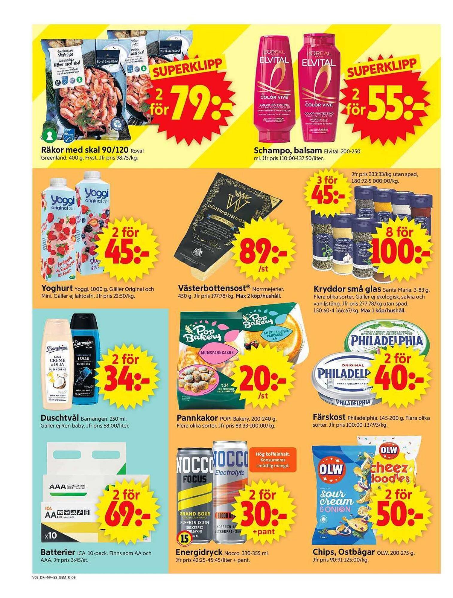 ICA Supermarket reklamblad