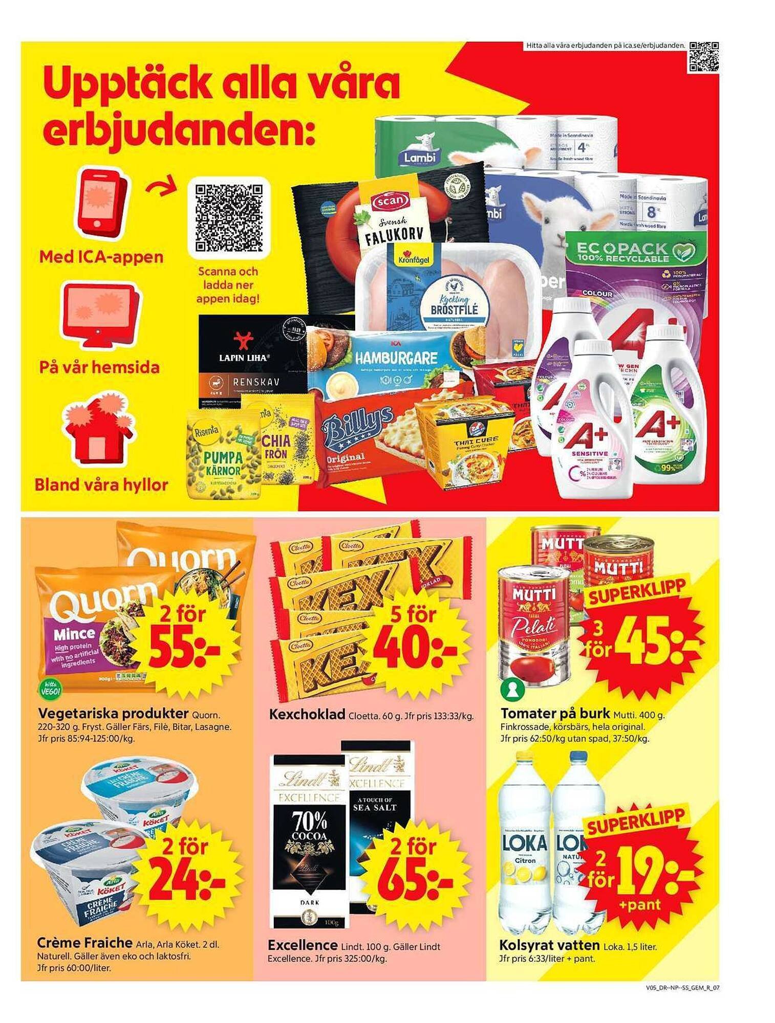 ICA Supermarket reklamblad
