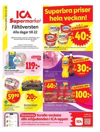 ICA Supermarket reklamblad