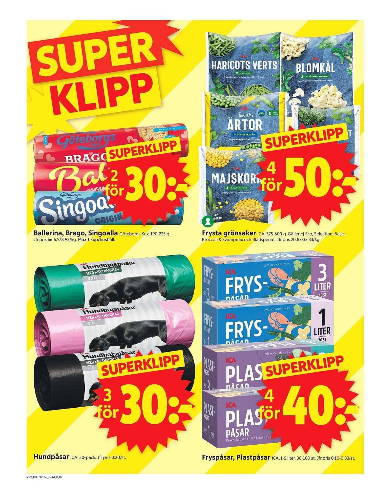 ICA Supermarket reklamblad