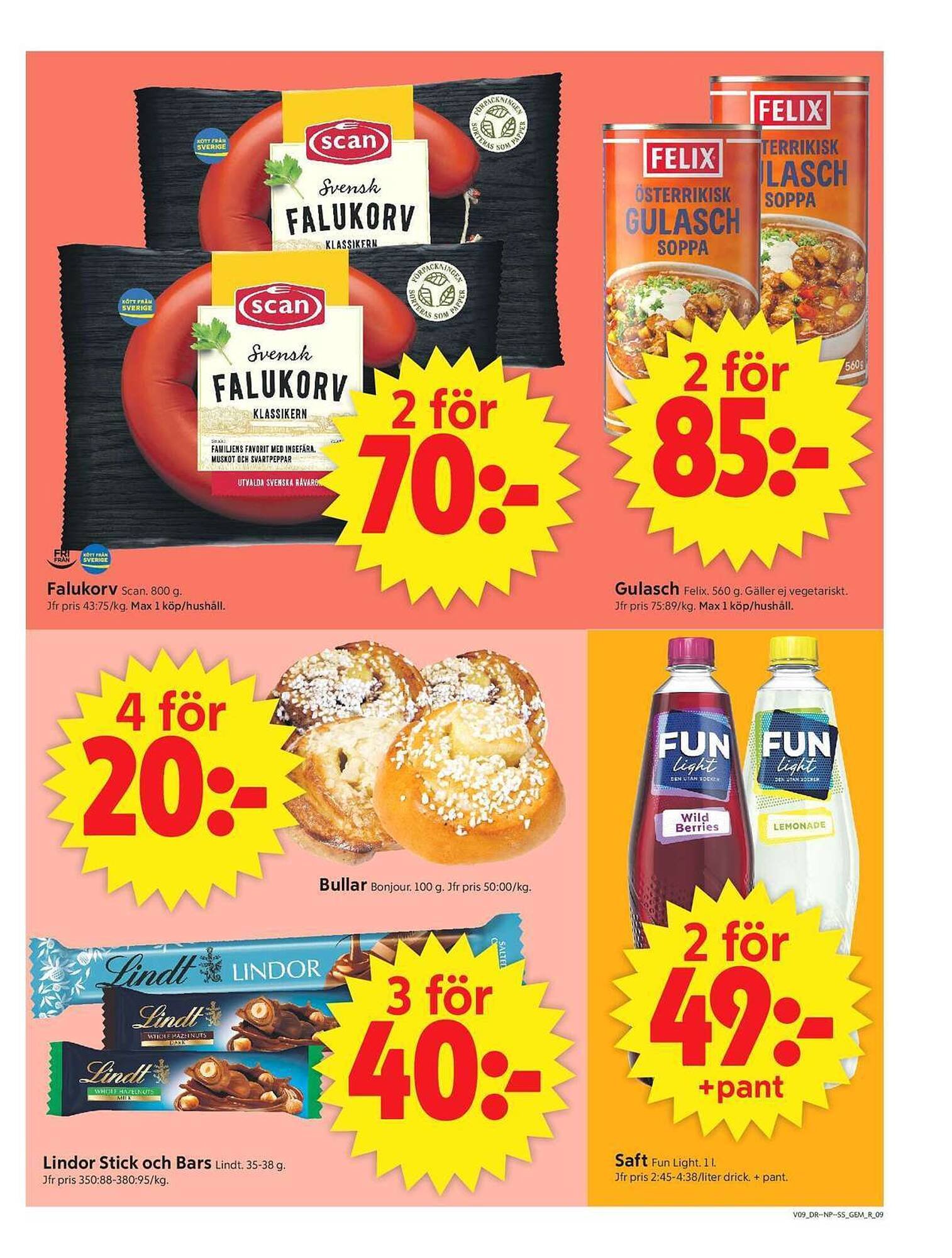ICA Supermarket reklamblad