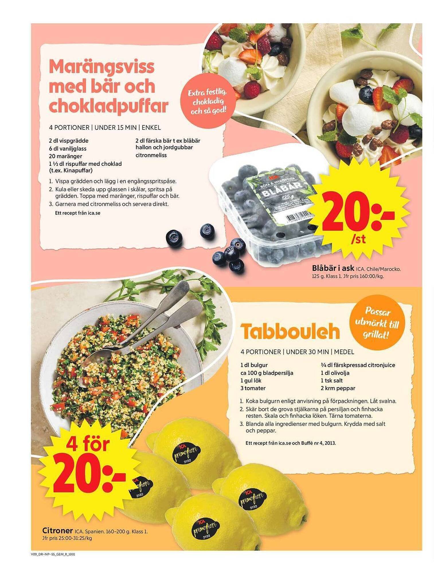 ICA Supermarket reklamblad