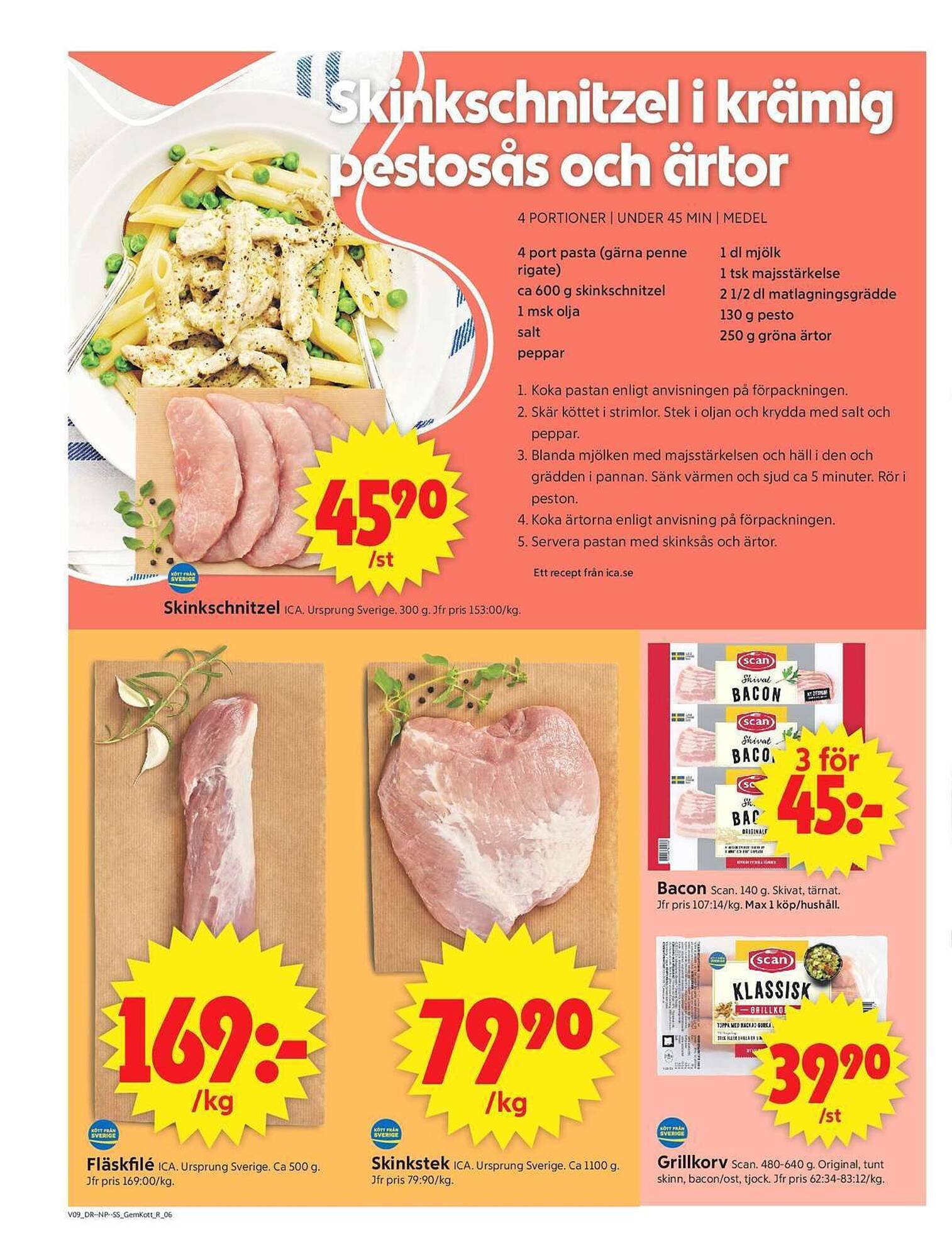 ICA Supermarket reklamblad