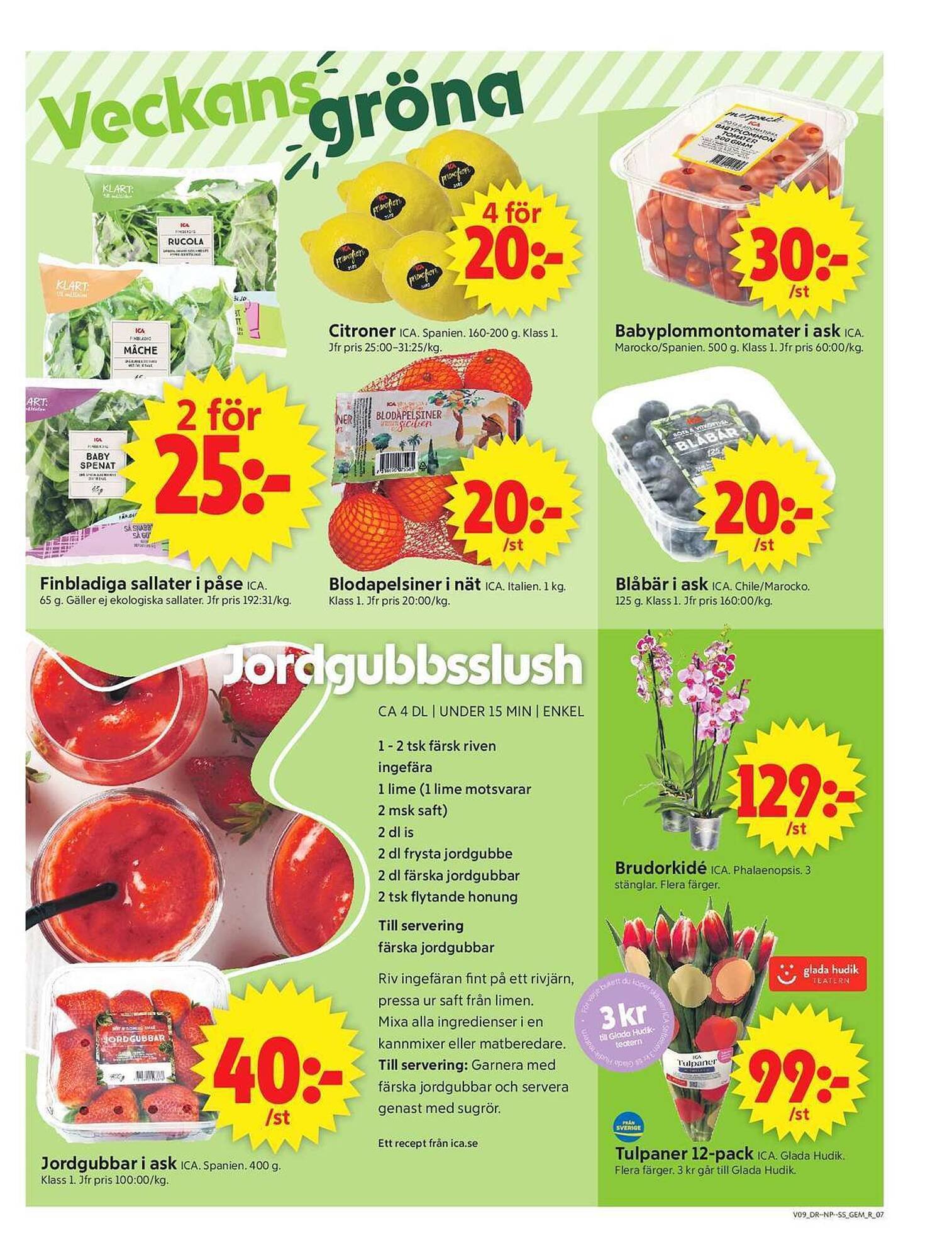 ICA Supermarket reklamblad